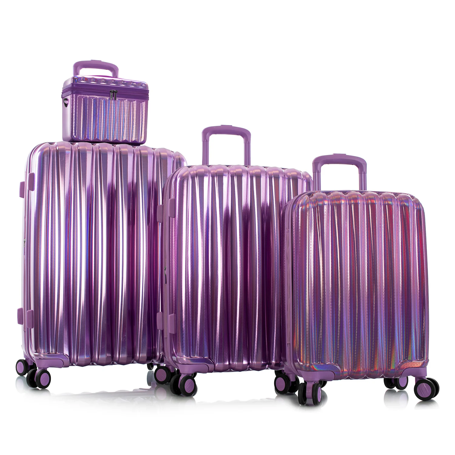 Astro 4 Piece Luggage Set | Metallic Colours Luggage - Image 46