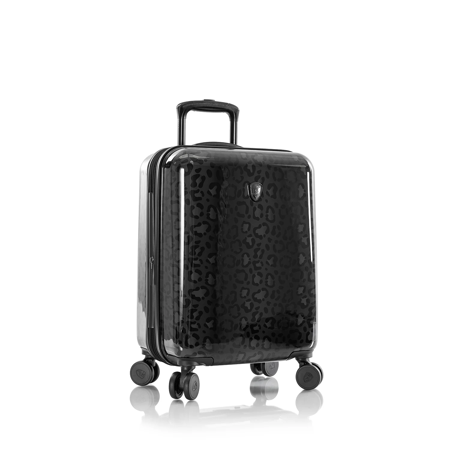 Black Leopard Fashion Spinner™ 2 Piece Luggage Set (21"/30") - Image 5