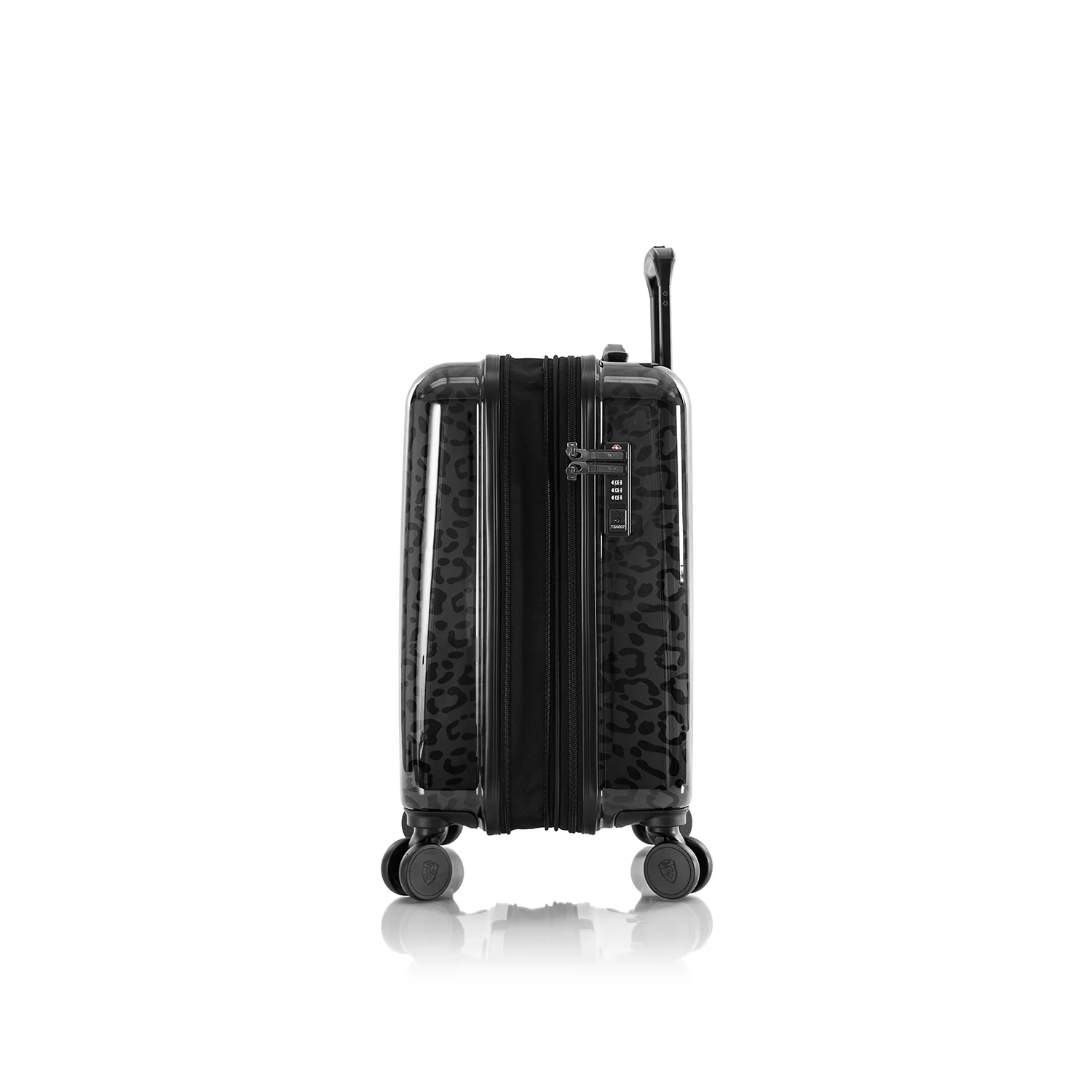 Black Leopard Fashion Spinner™ 2 Piece Luggage Set (21"/30") - Image 6
