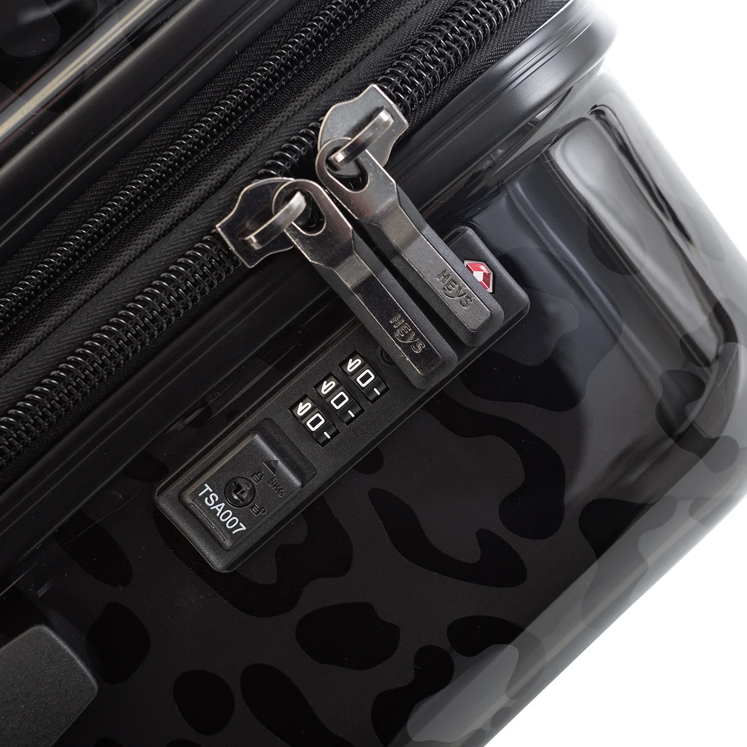 Black Leopard Fashion Spinner™ 2 Piece Luggage Set (21"/30") - Image 7