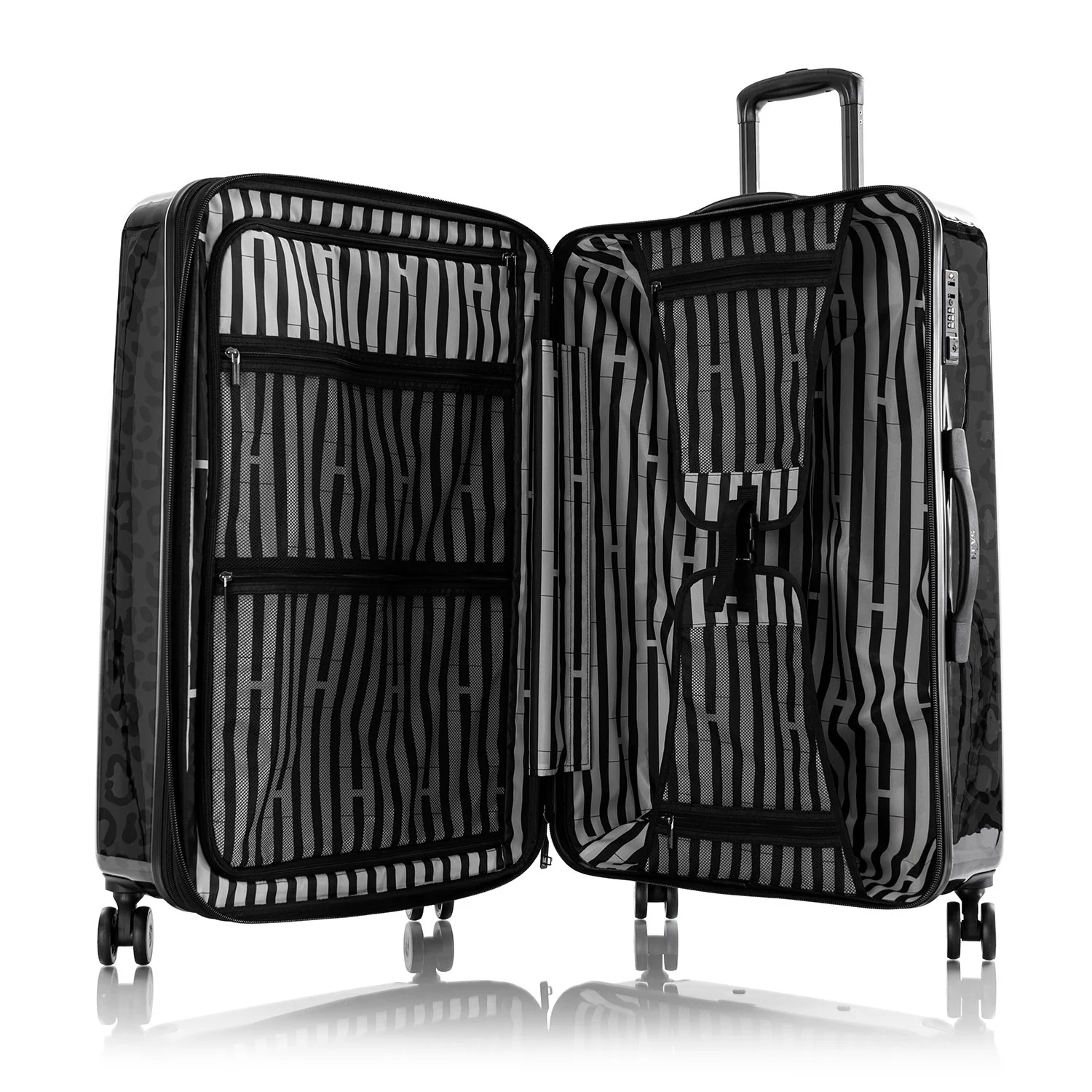 Black Leopard Fashion Spinner™ 30 Inch Luggage - Image 7