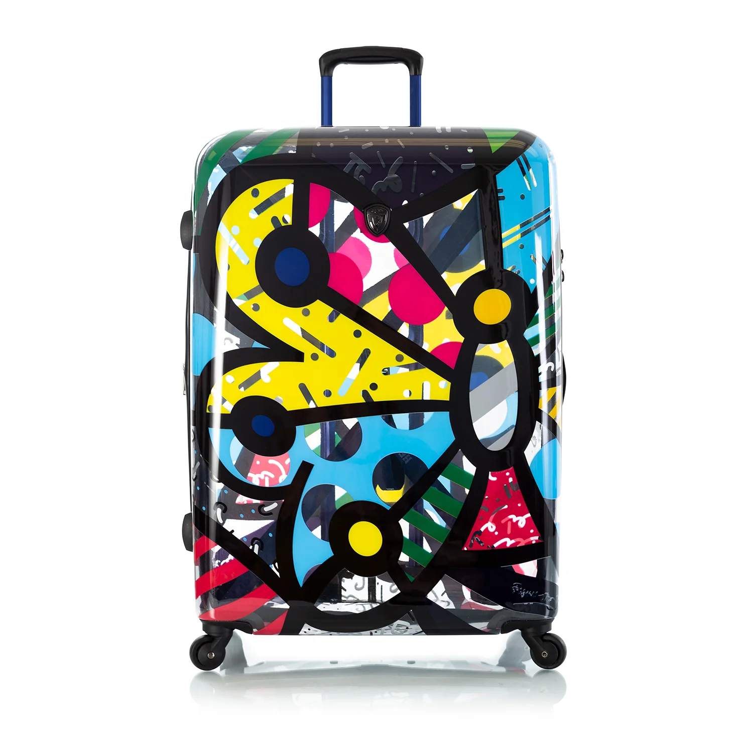 Britto - Butterfly Transparent 3 Piece Luggage Set - The Art of Modern Travel™ - Image 4