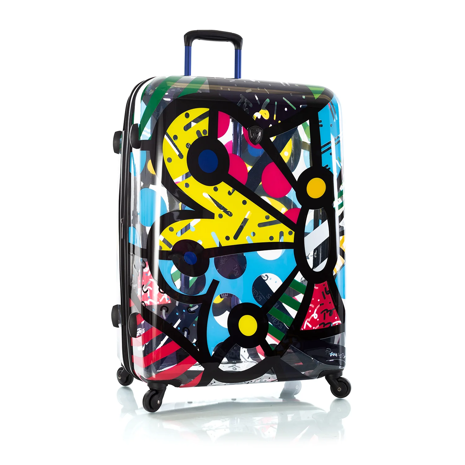Britto - Butterfly Transparent 3 Piece Luggage Set - The Art of Modern Travel™ - Image 5