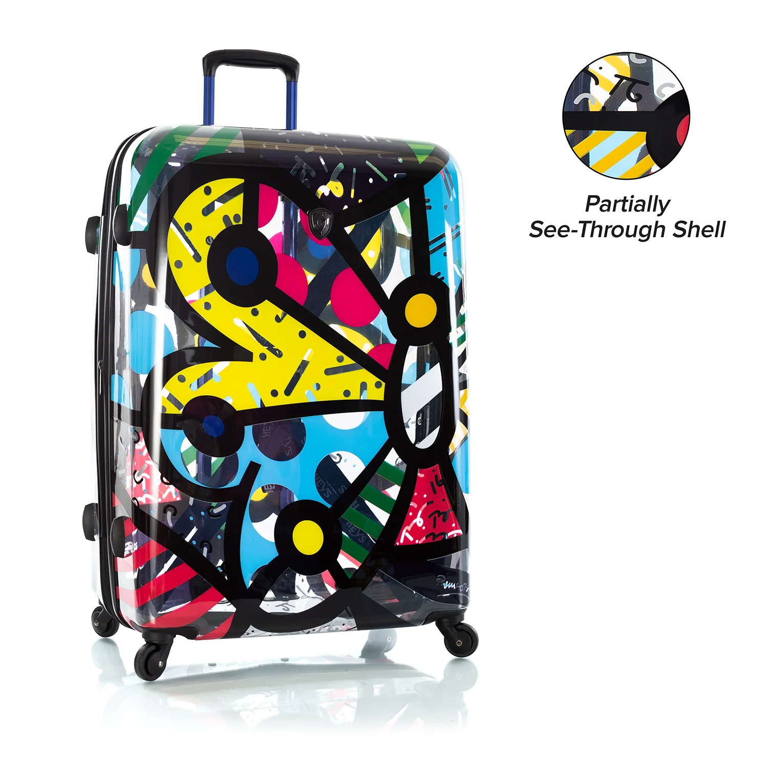 Britto - Butterfly Transparent 30 Inch - The Art of Modern Travel™ - Image 2