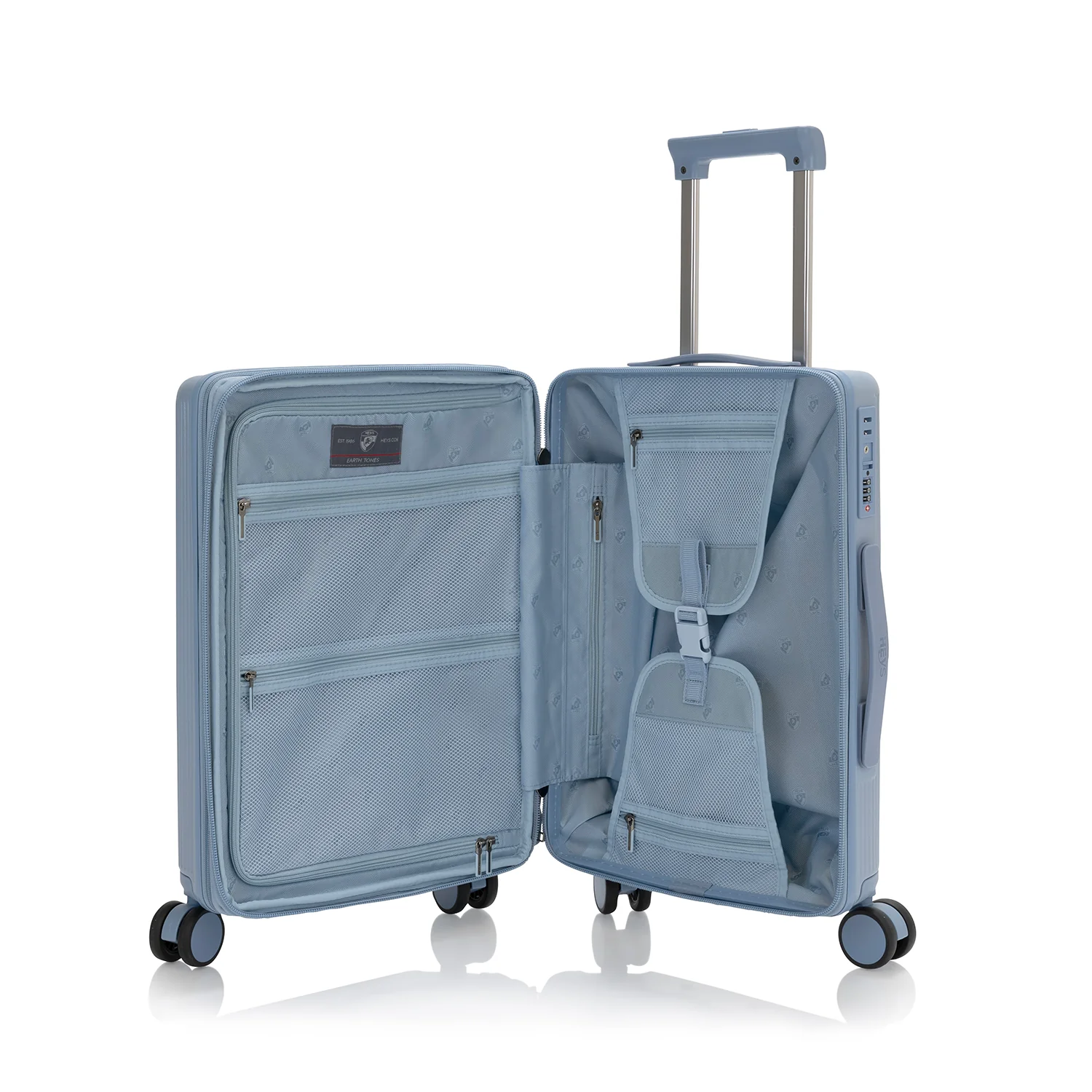 Earth Tones 21.5 Inch Carry-on Luggage | Spinner Luggage - Image 35