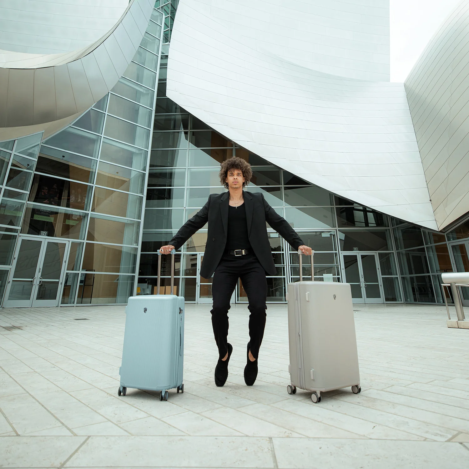 Earth Tones 3 Piece Luggage Set | Spinner Luggage - Image 12