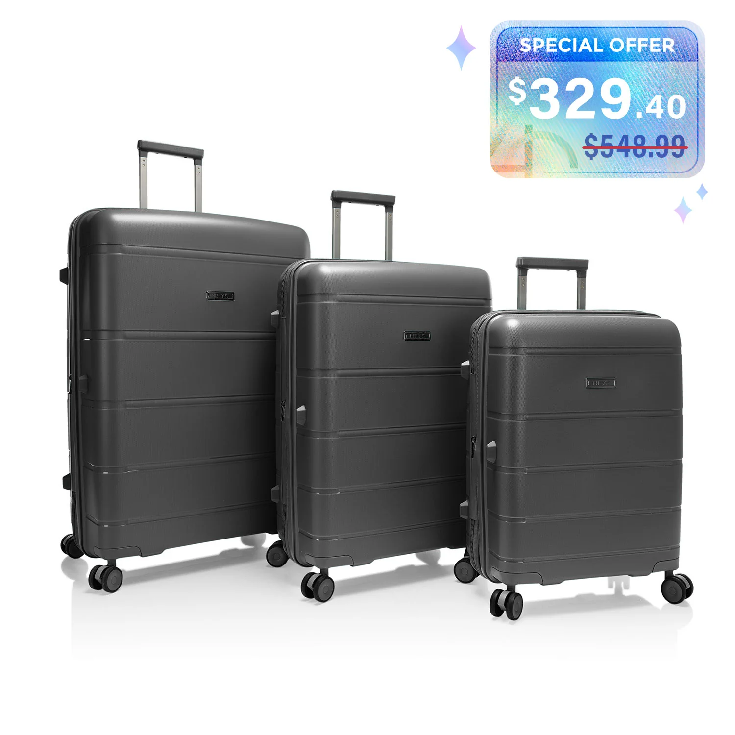 Fortis 3 Piece Luggage set - Image 25