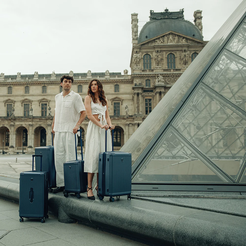 Luxe 2 Piece Luggage Set - Luxe Trunk and Luxe Beauty Case - Image 37