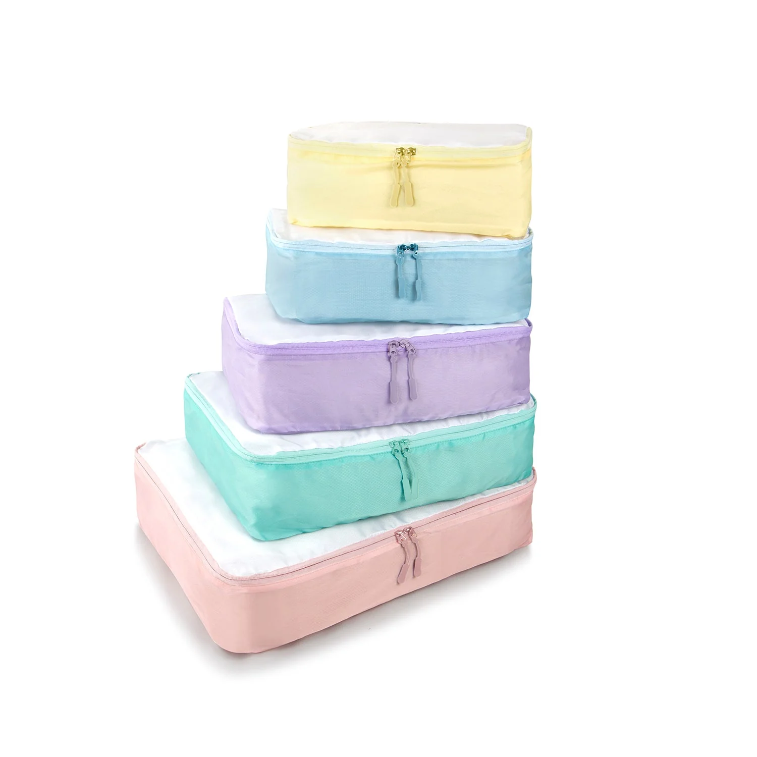 Pack ID 5 Piece Packing Cube Set - Pastels - Image 2