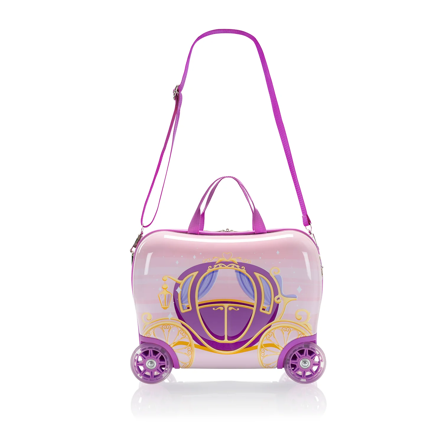 Royal Carriage Ride-on Luggage - (HEYS-HSRL-RO-39-23AR) | Light up Wheels - Image 4