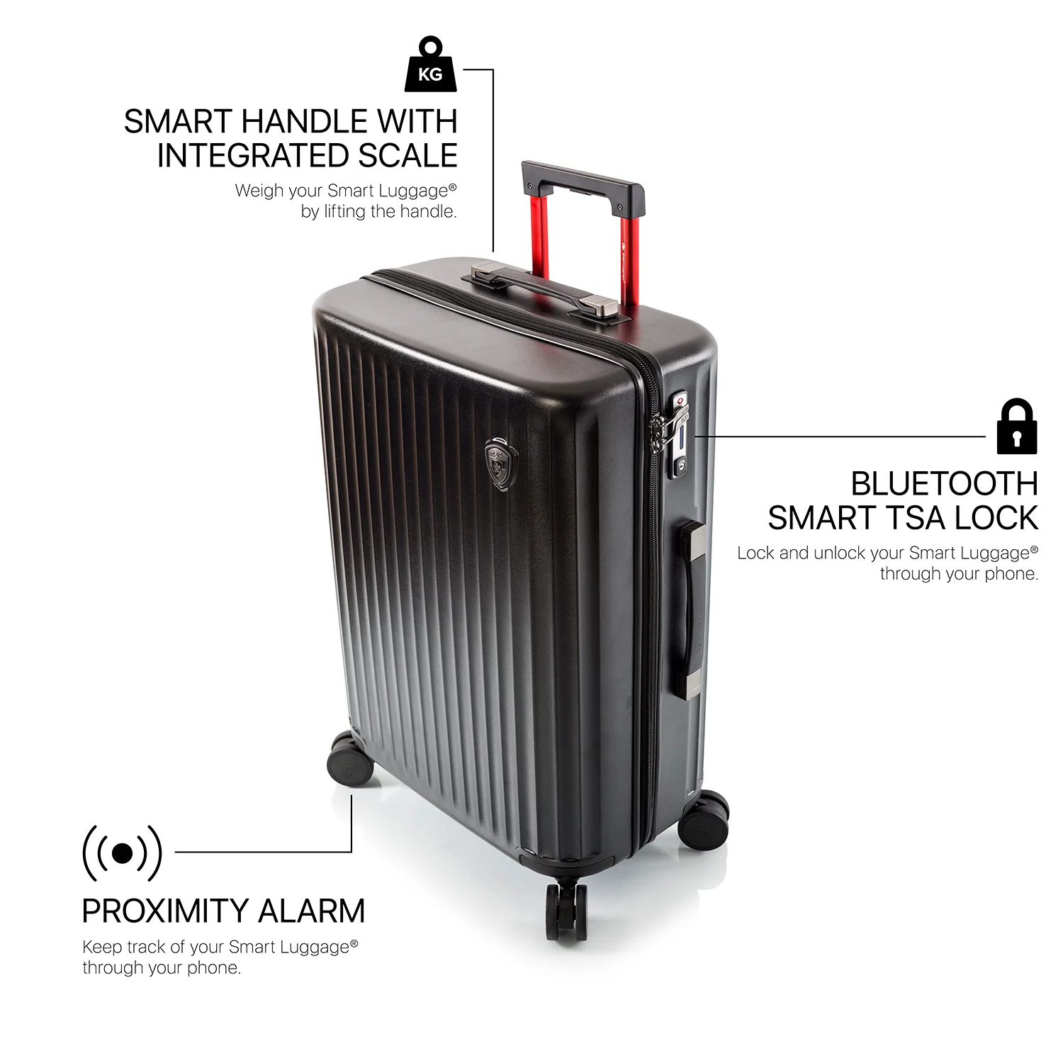 SmartLuggage® 21 Inch Carry-on - Airline Approved - Image 24