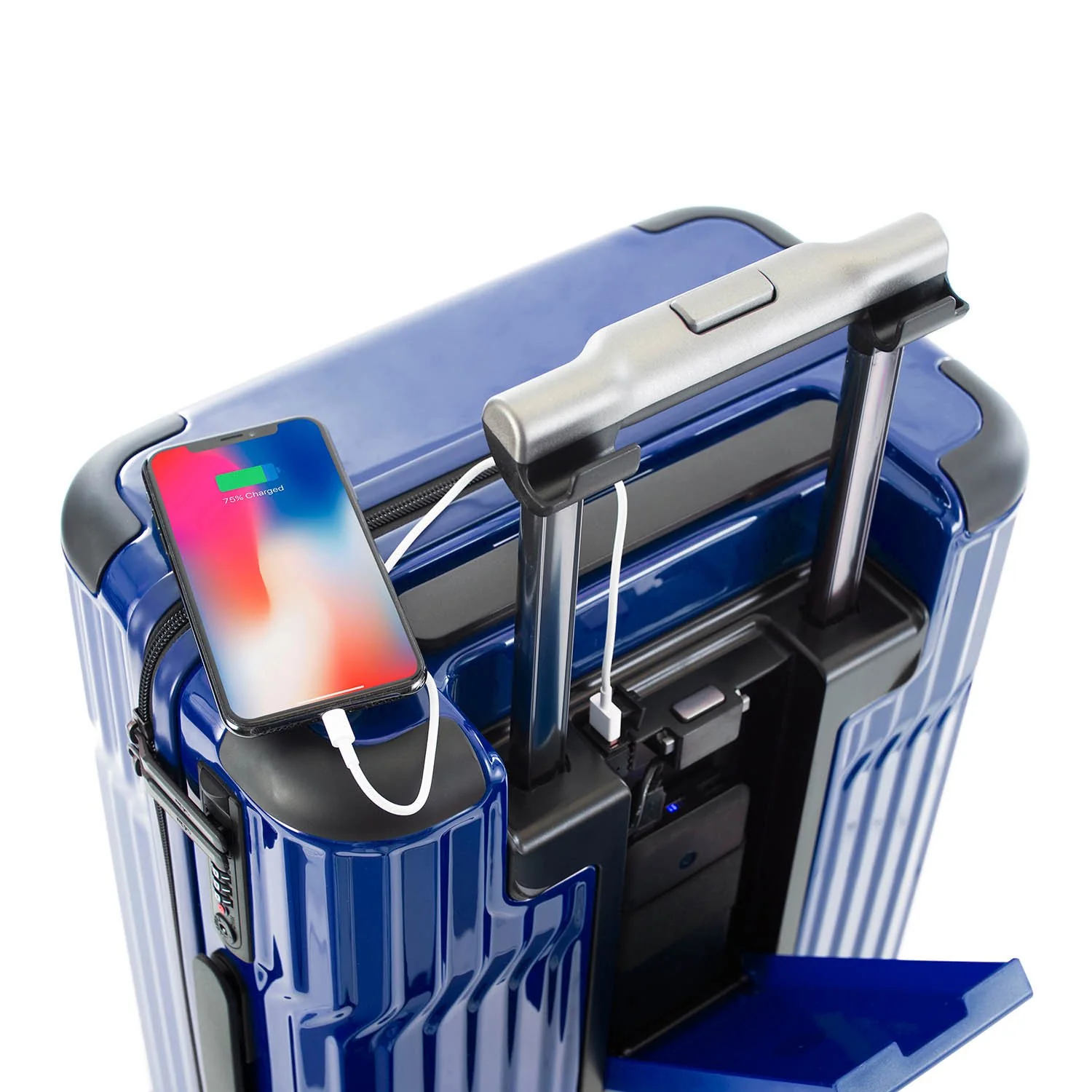 Tekno 21 Inch Carry-on - Blue - Image 15