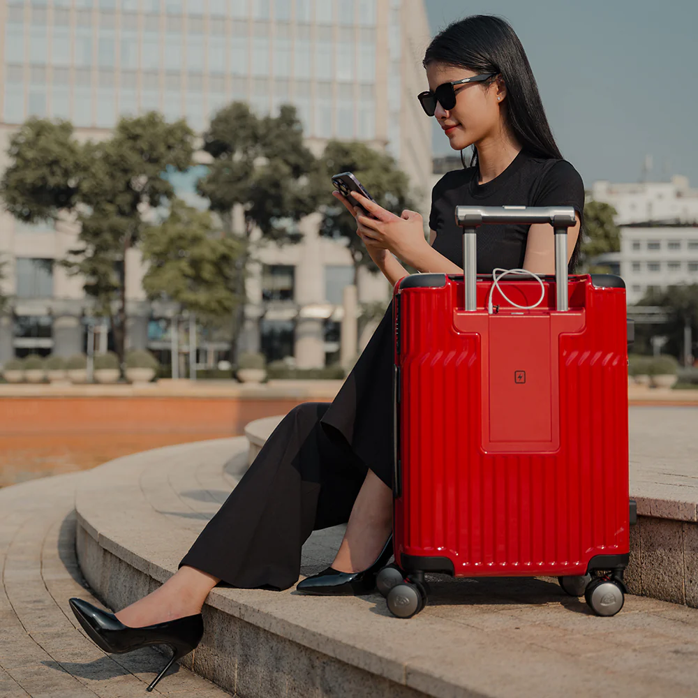 Tekno 21 Inch Carry-on - Blue - Image 18