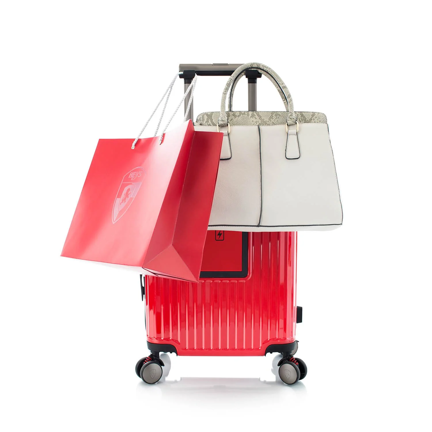 Tekno 21 Inch Carry-on - Red - Image 12