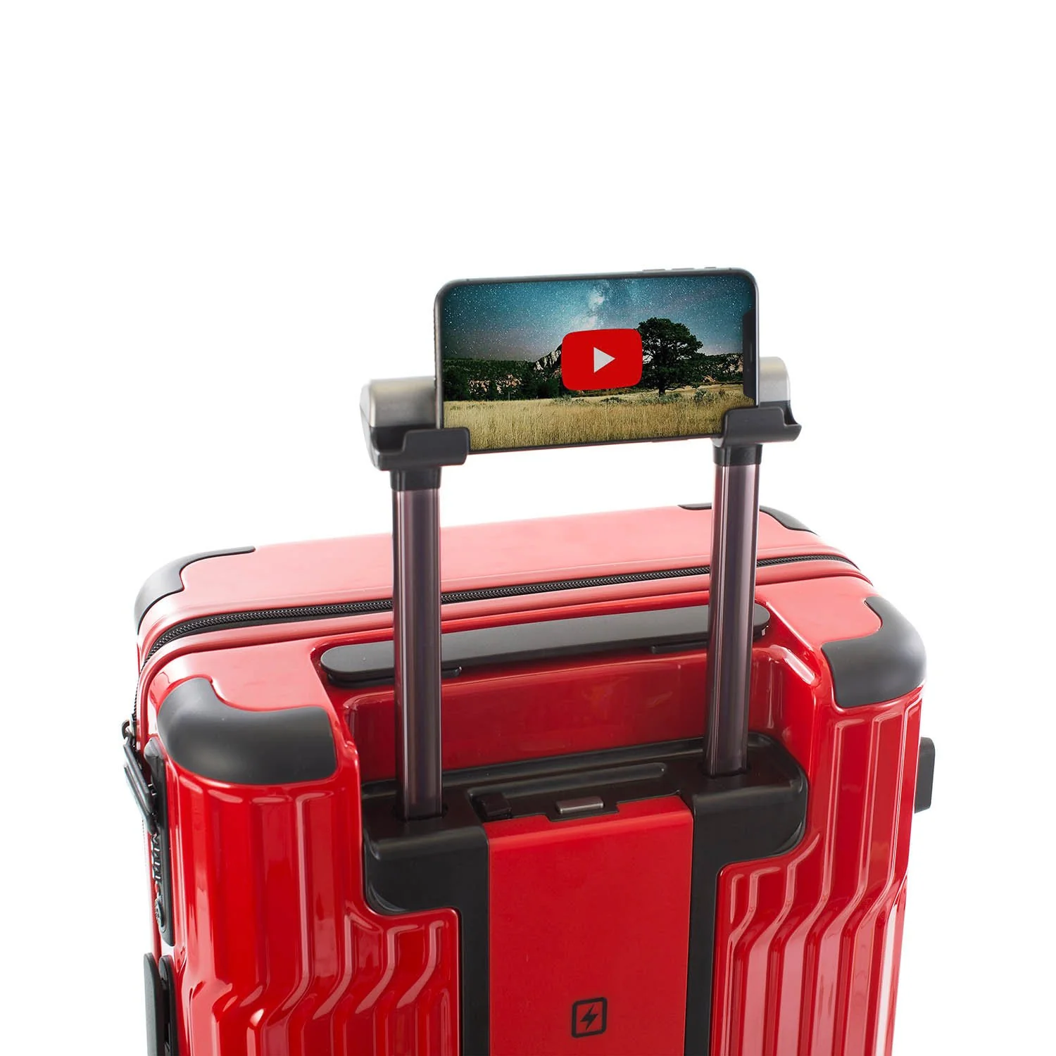Tekno 21 Inch Carry-on - Red - Image 14