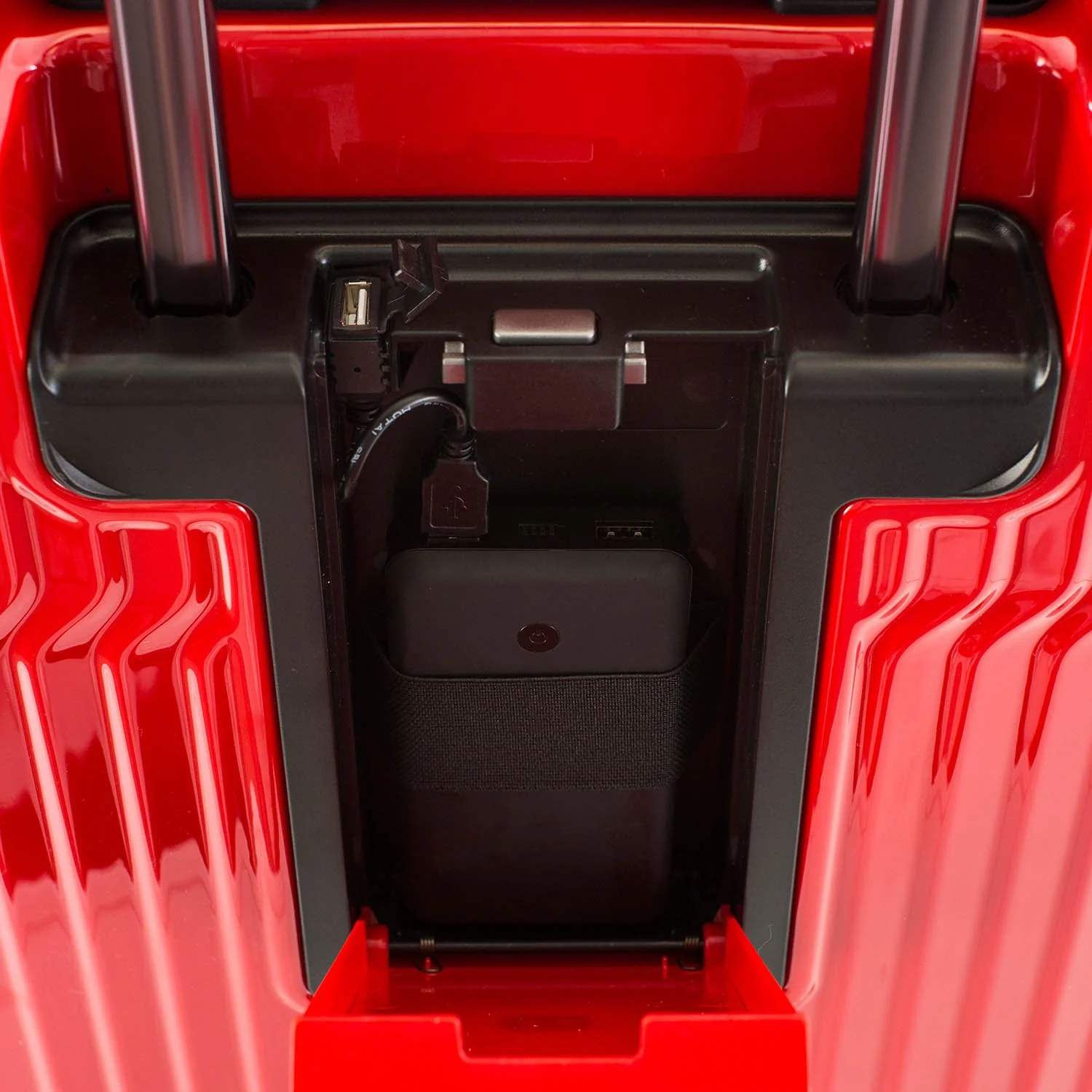 Tekno 21 Inch Carry-on - Red - Image 16