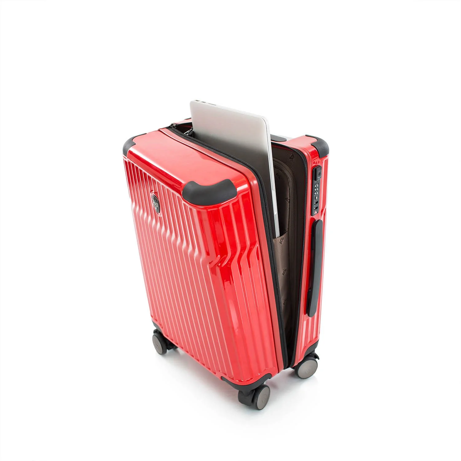 Tekno 21 Inch Carry-on - Red - Image 17