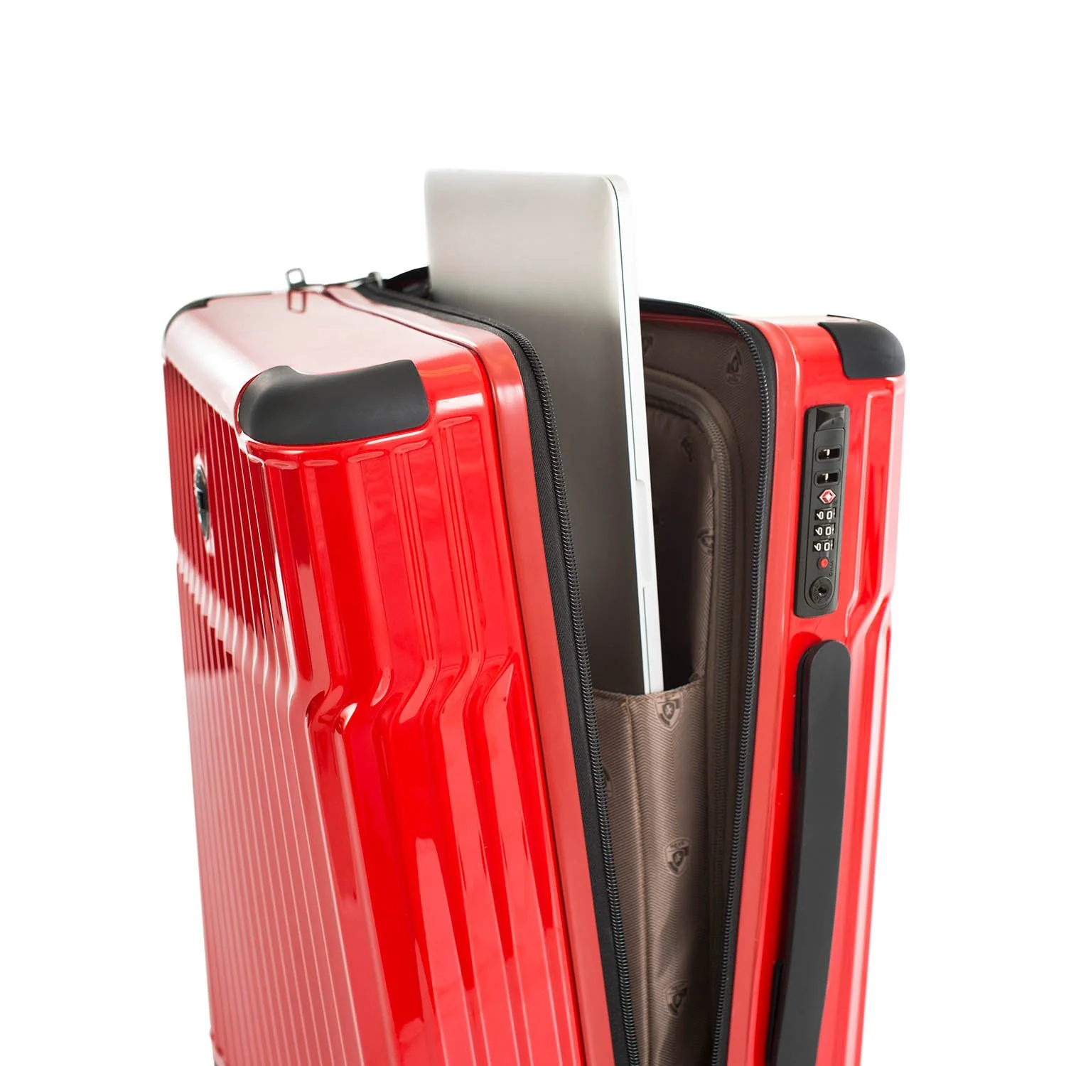 Tekno 21 Inch Carry-on - Red - Image 19
