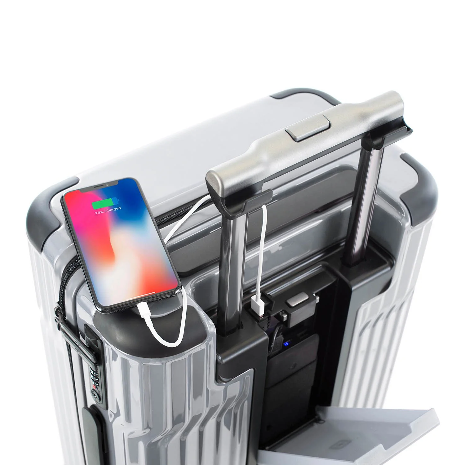 Tekno 21 Inch Carry-on - Silver - Image 14