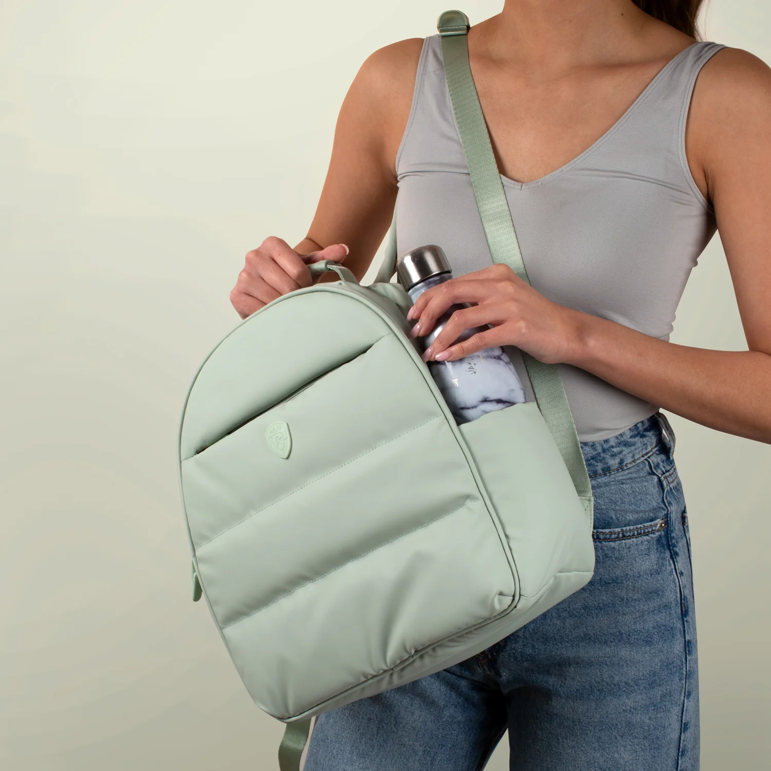 The Puffer Backpack - Atmosphere - Image 3