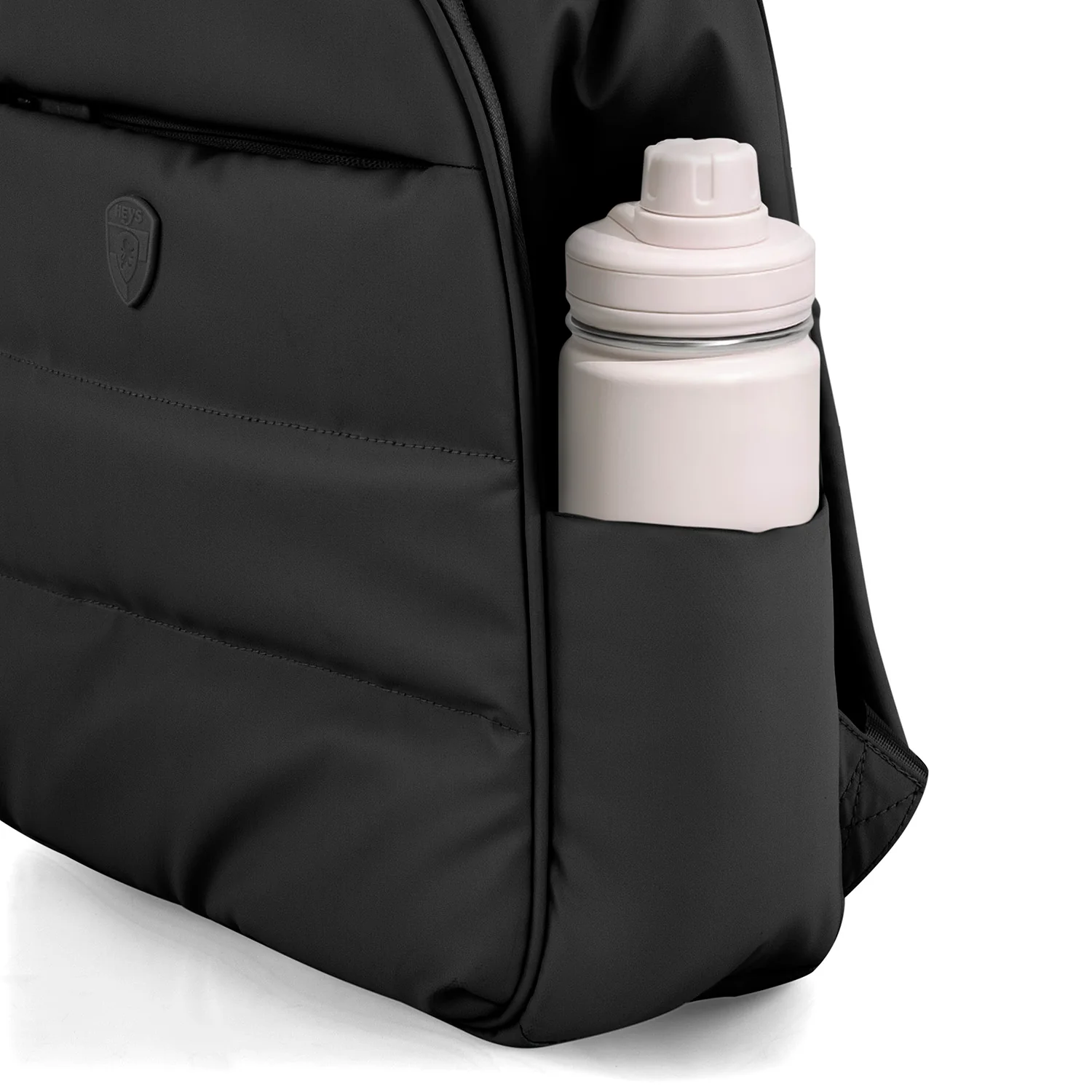 The Puffer Backpack - Black - Image 8