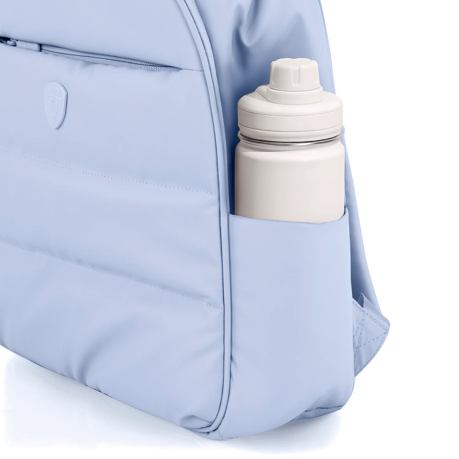 The Puffer Backpack - Light Blue - Image 7