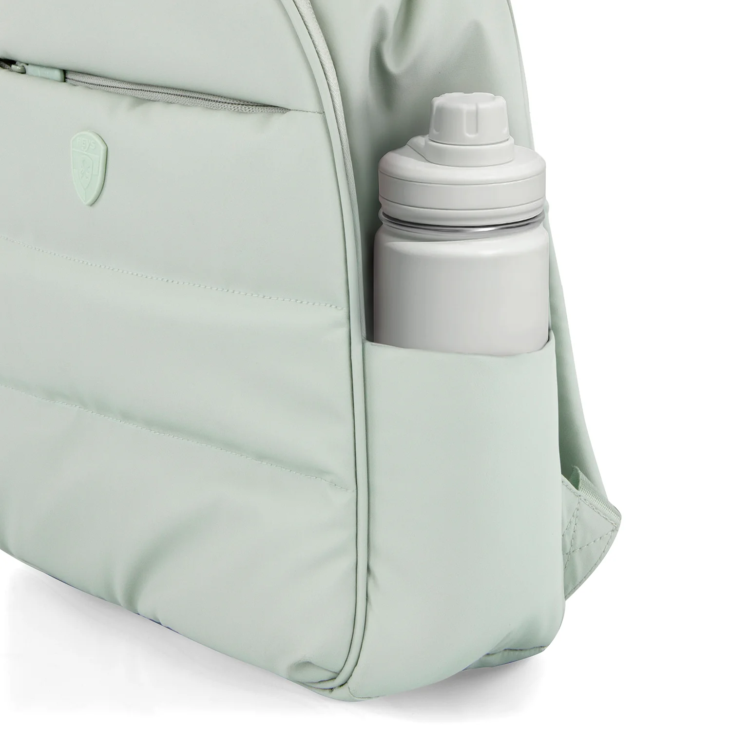 The Puffer Backpack - Sage Green - Image 9
