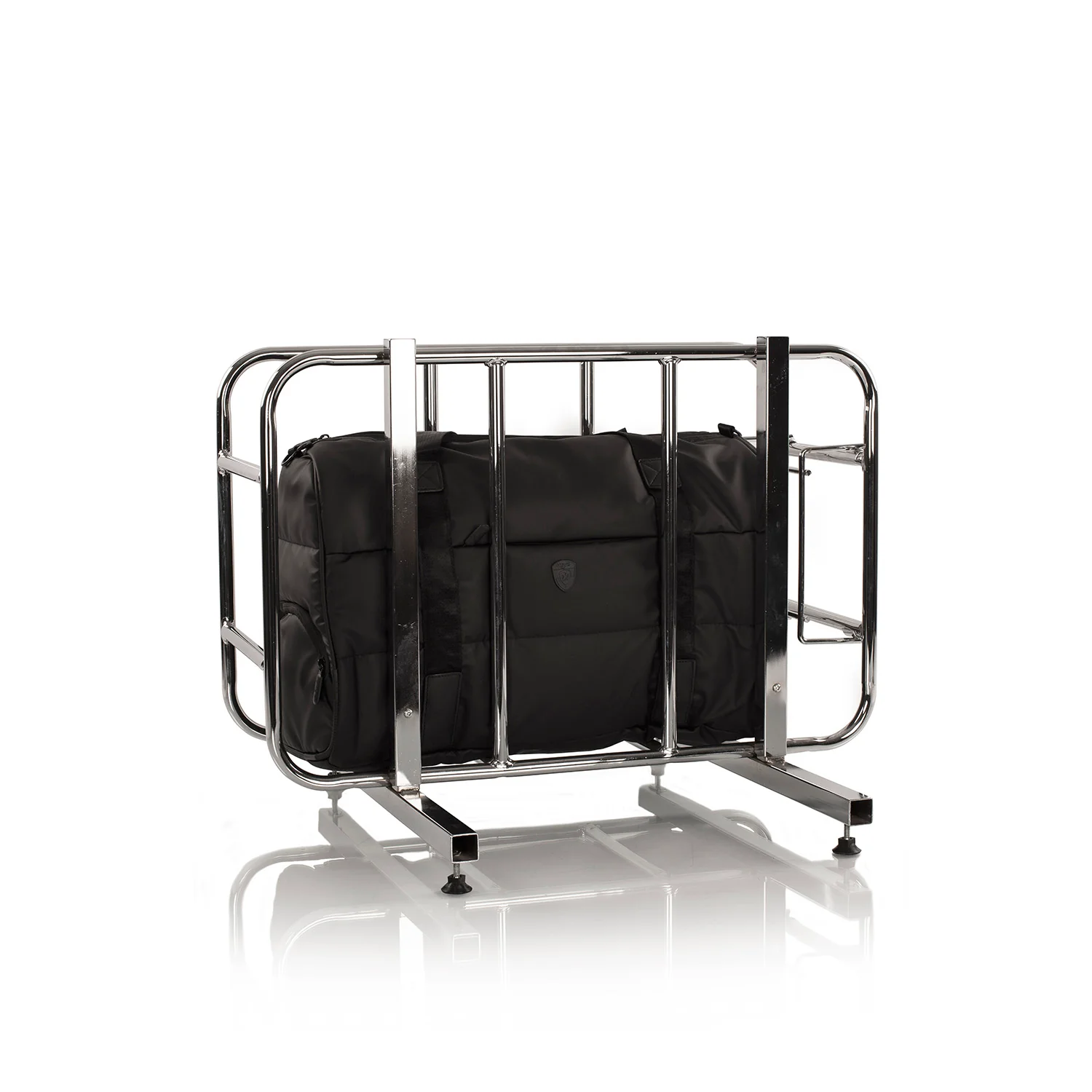 The Puffer Duffel Bag - Black - Image 4