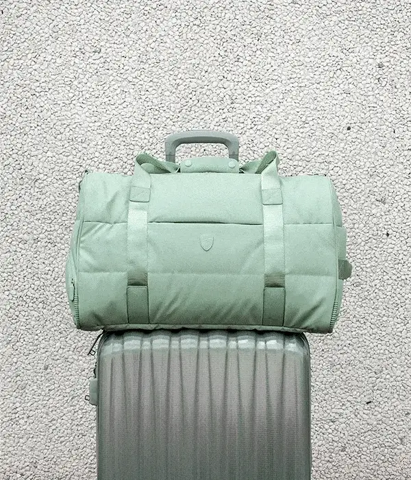 The Puffer Duffel Bag - Ivory - Image 3