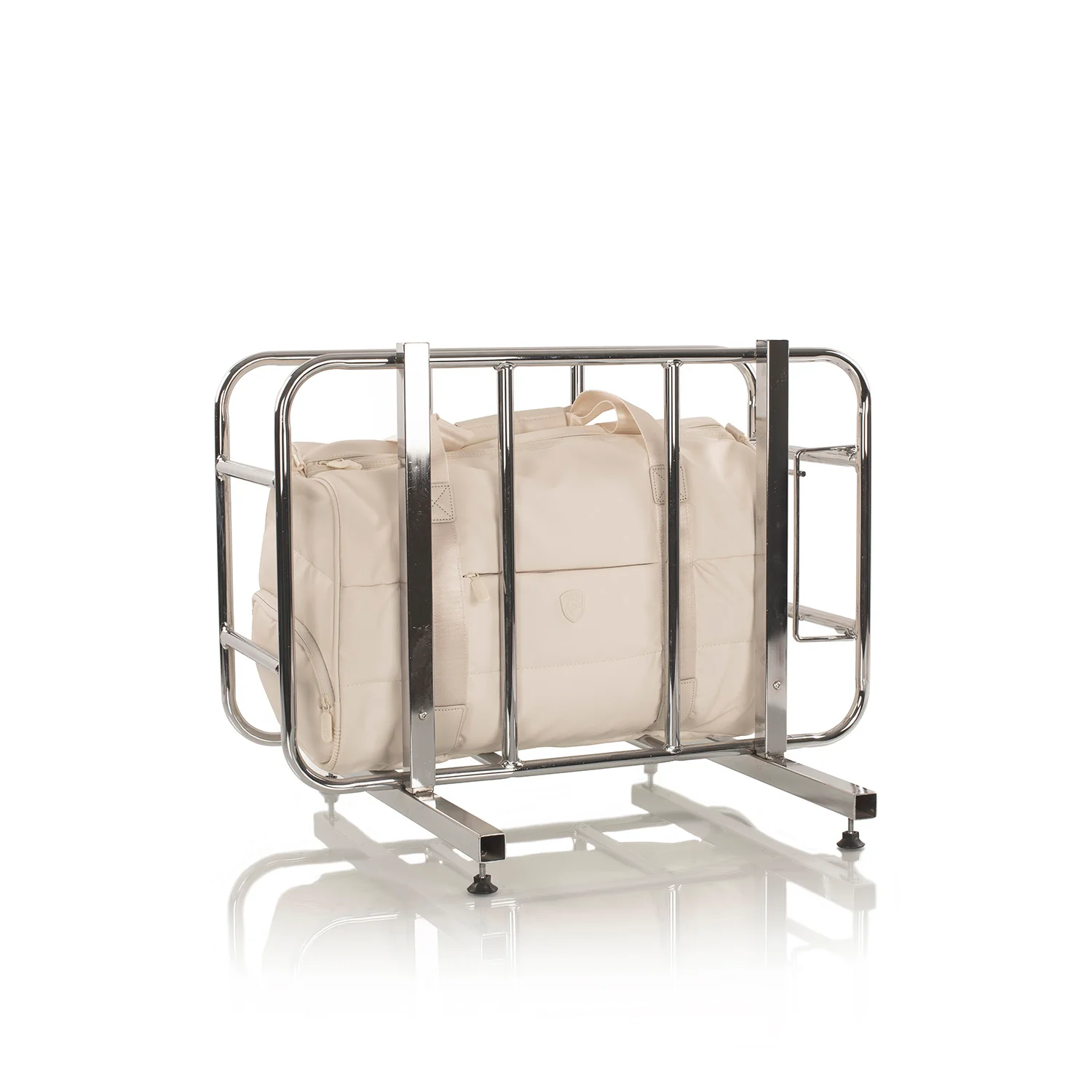 The Puffer Duffel Bag - Ivory - Image 4