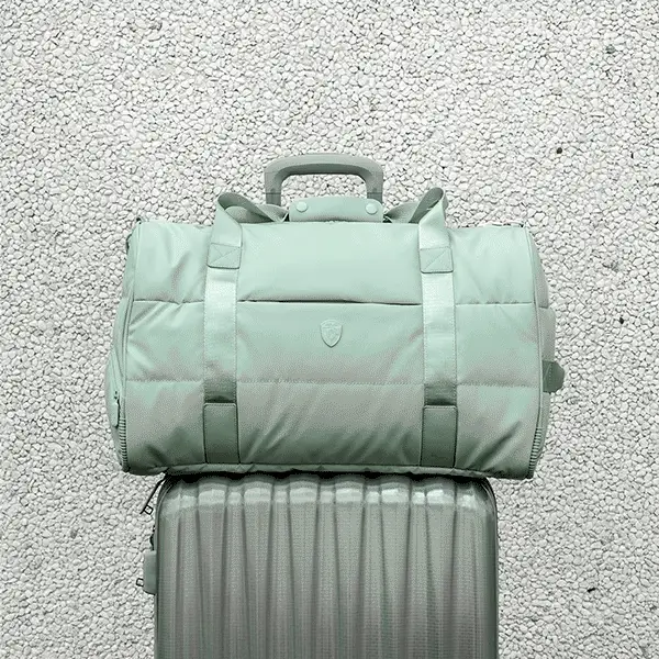 The Puffer Duffel Bag - Lavender - Image 3