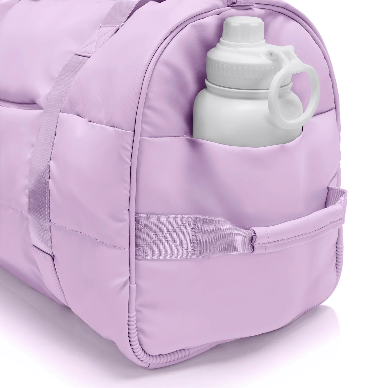 The Puffer Duffel Bag - Lavender - Image 7