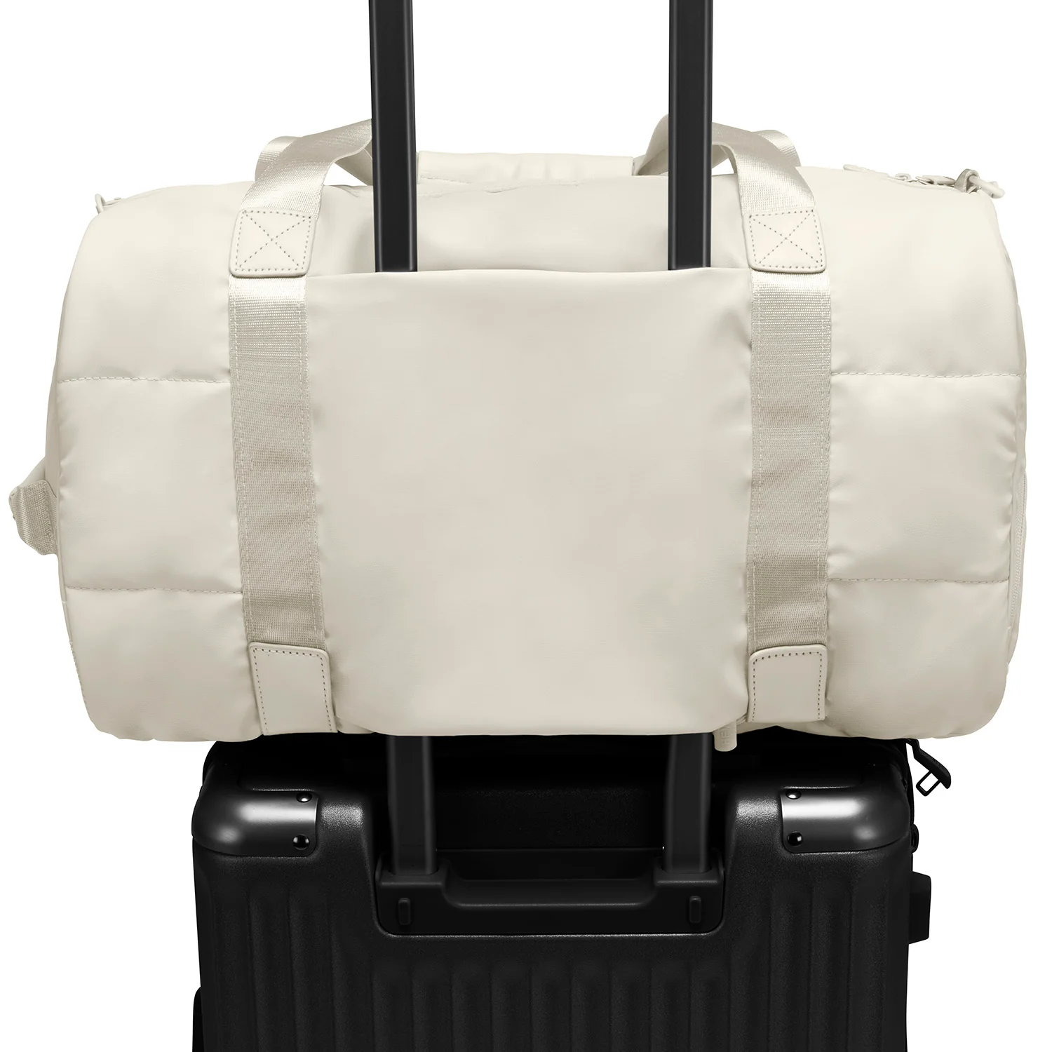 The Puffer Duffel Bag - Off White - Image 6