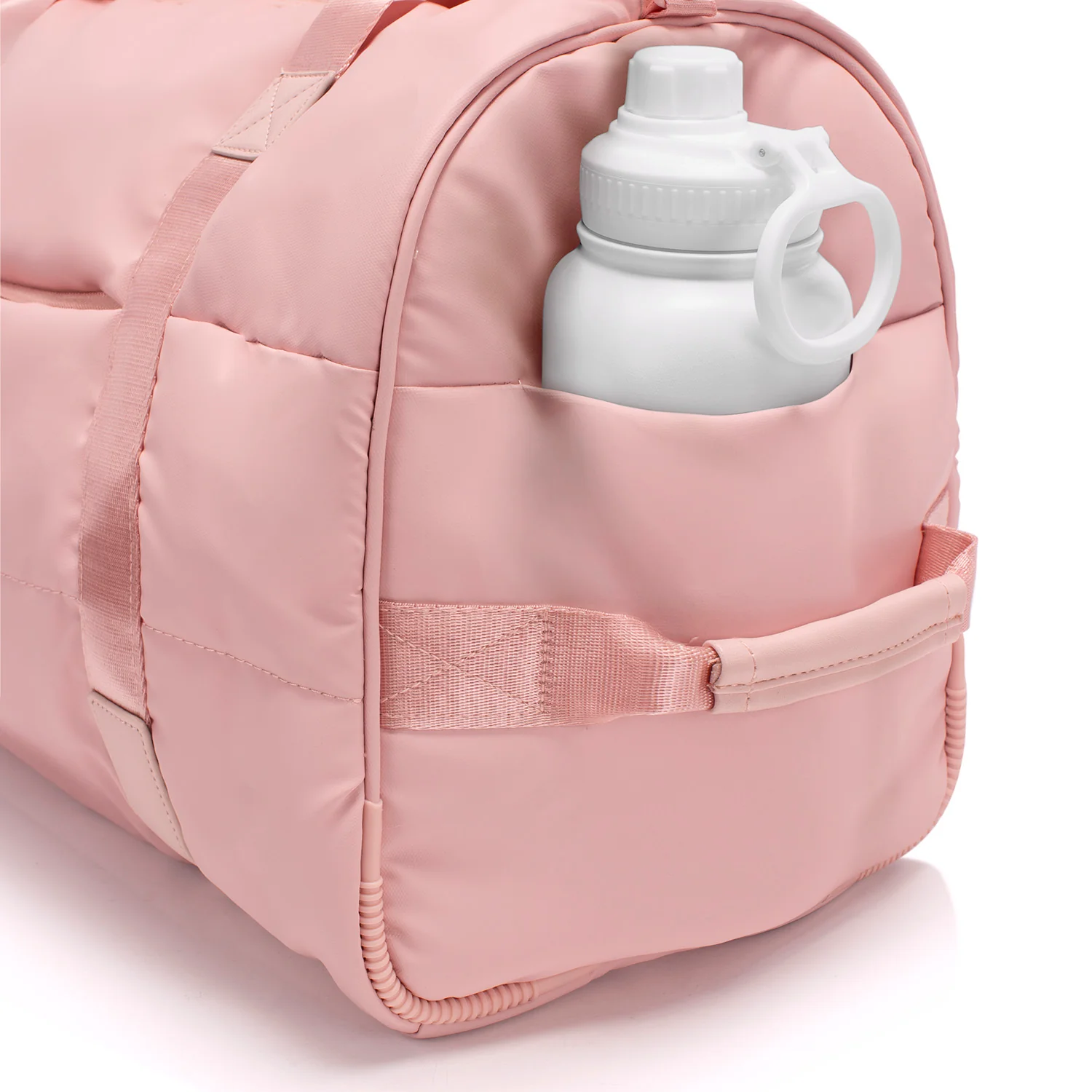 The Puffer Duffel Bag - Rose - Image 8