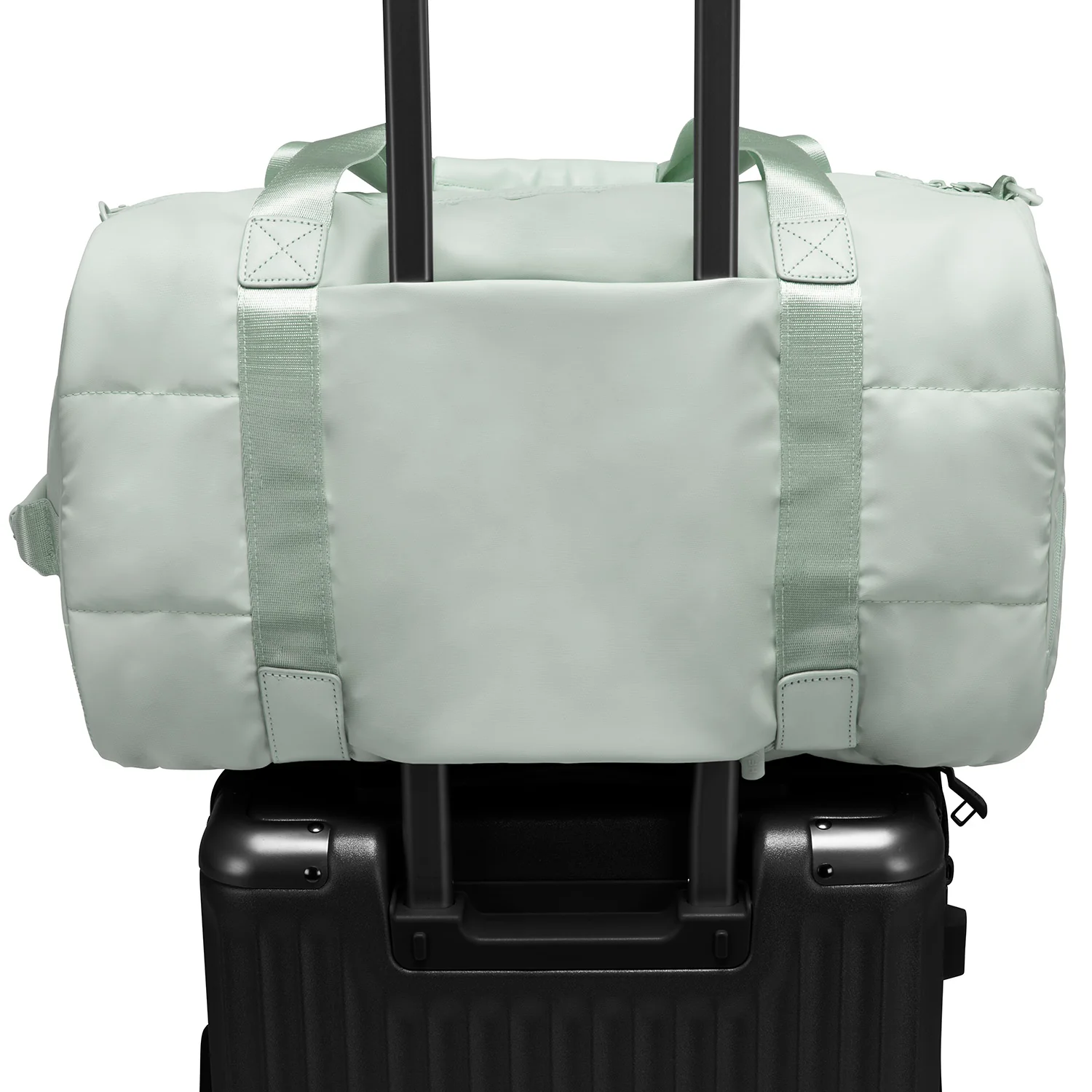 The Puffer Duffel Bag - Sage Green - Image 8
