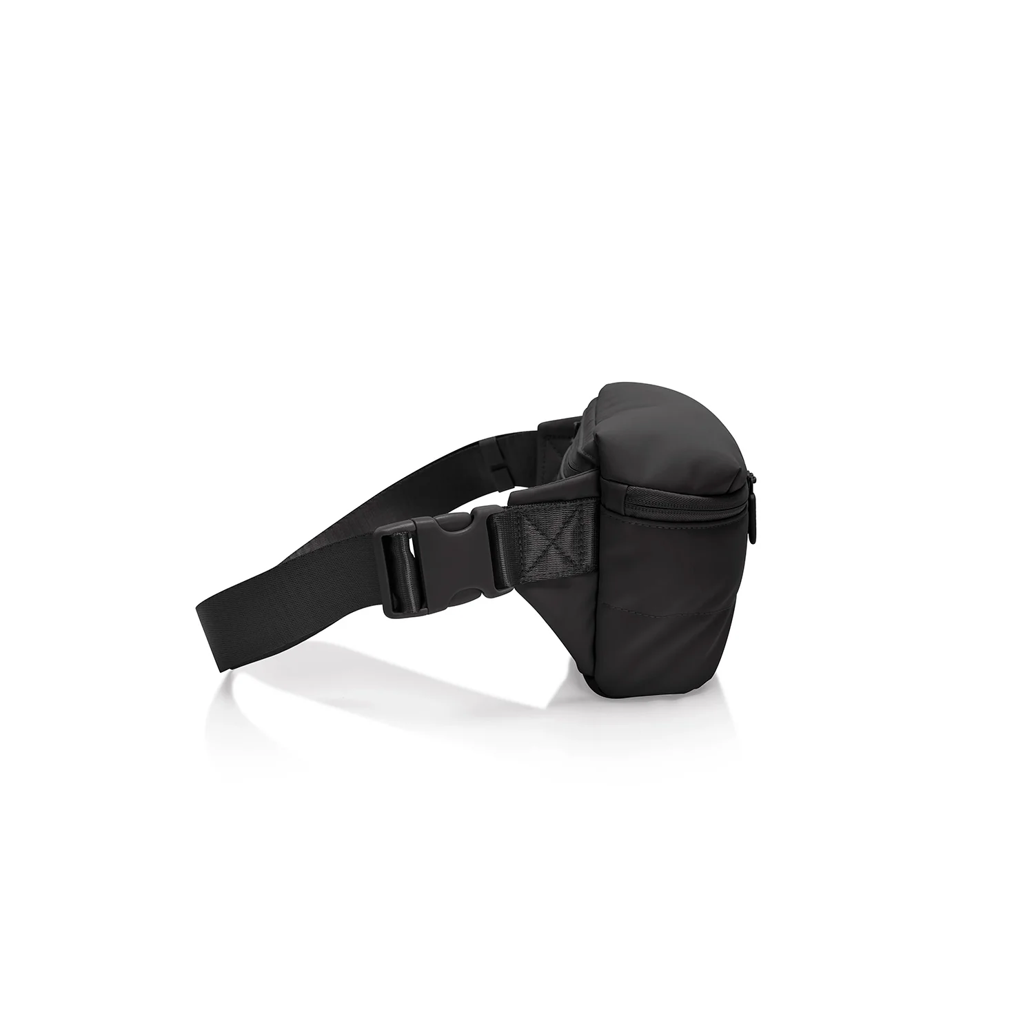 The Puffer Mini Waist Bag - Black - Image 11