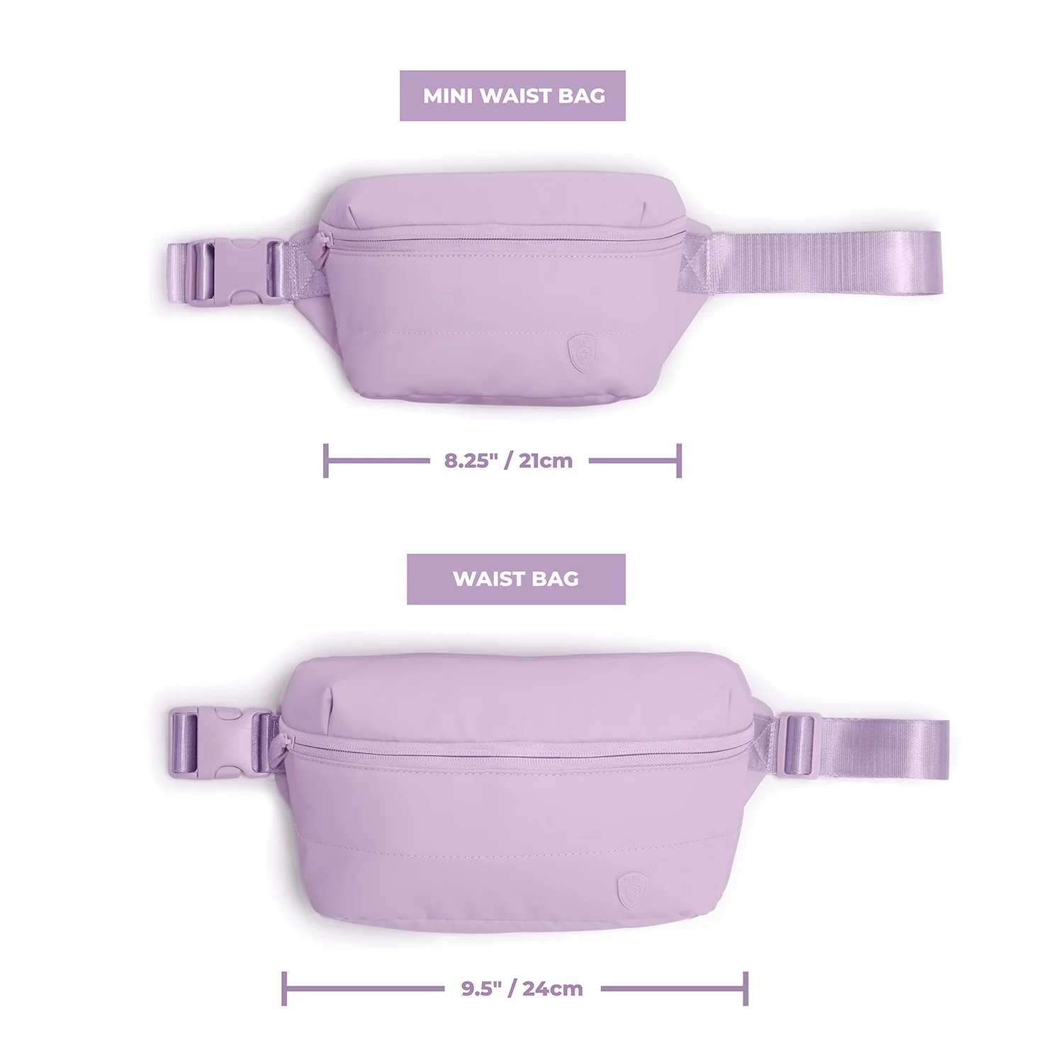 The Puffer Mini Waist Bag - Lavender - Image 4