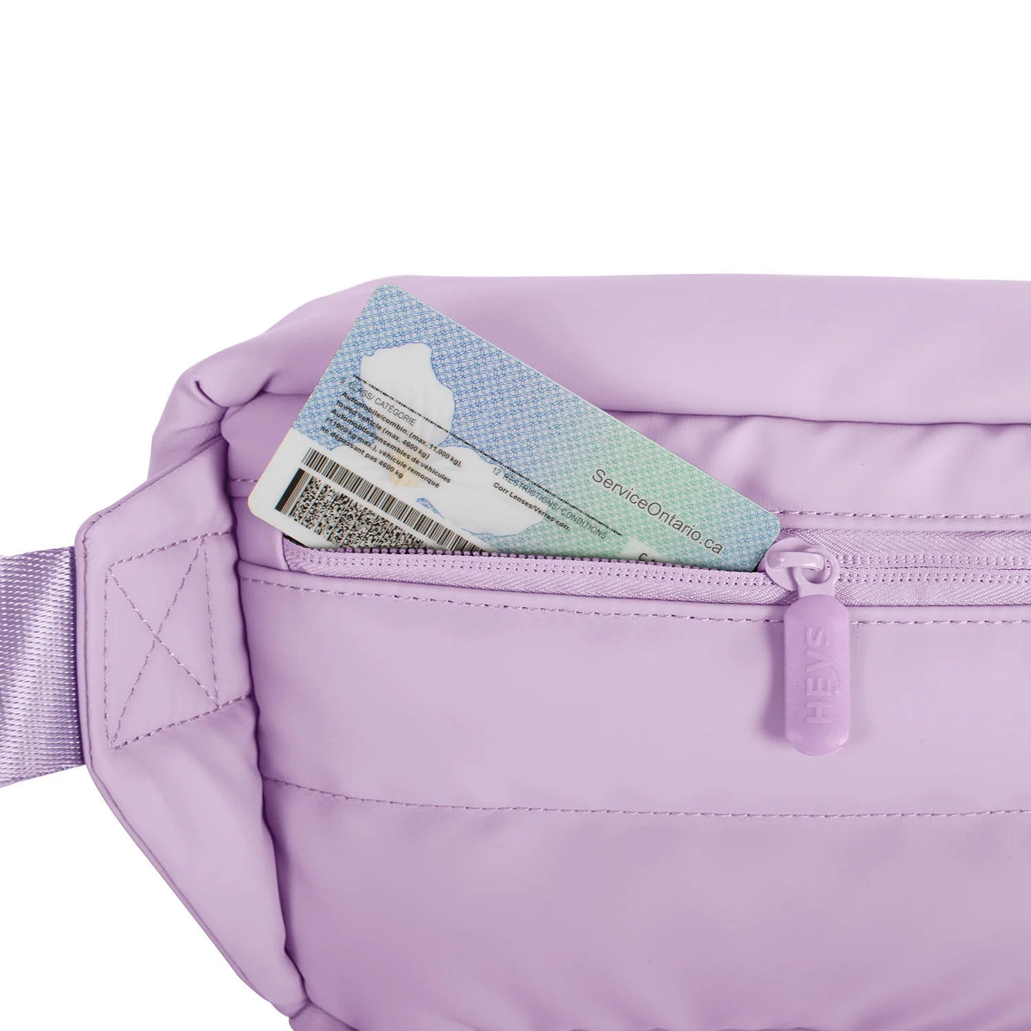 The Puffer Mini Waist Bag - Lavender - Image 8