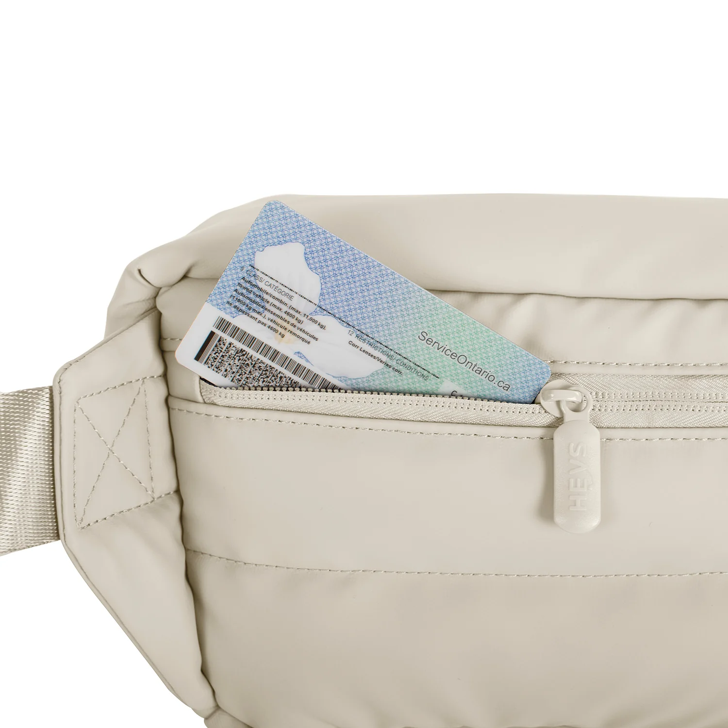 The Puffer Mini Waist Bag - Off White - Image 8