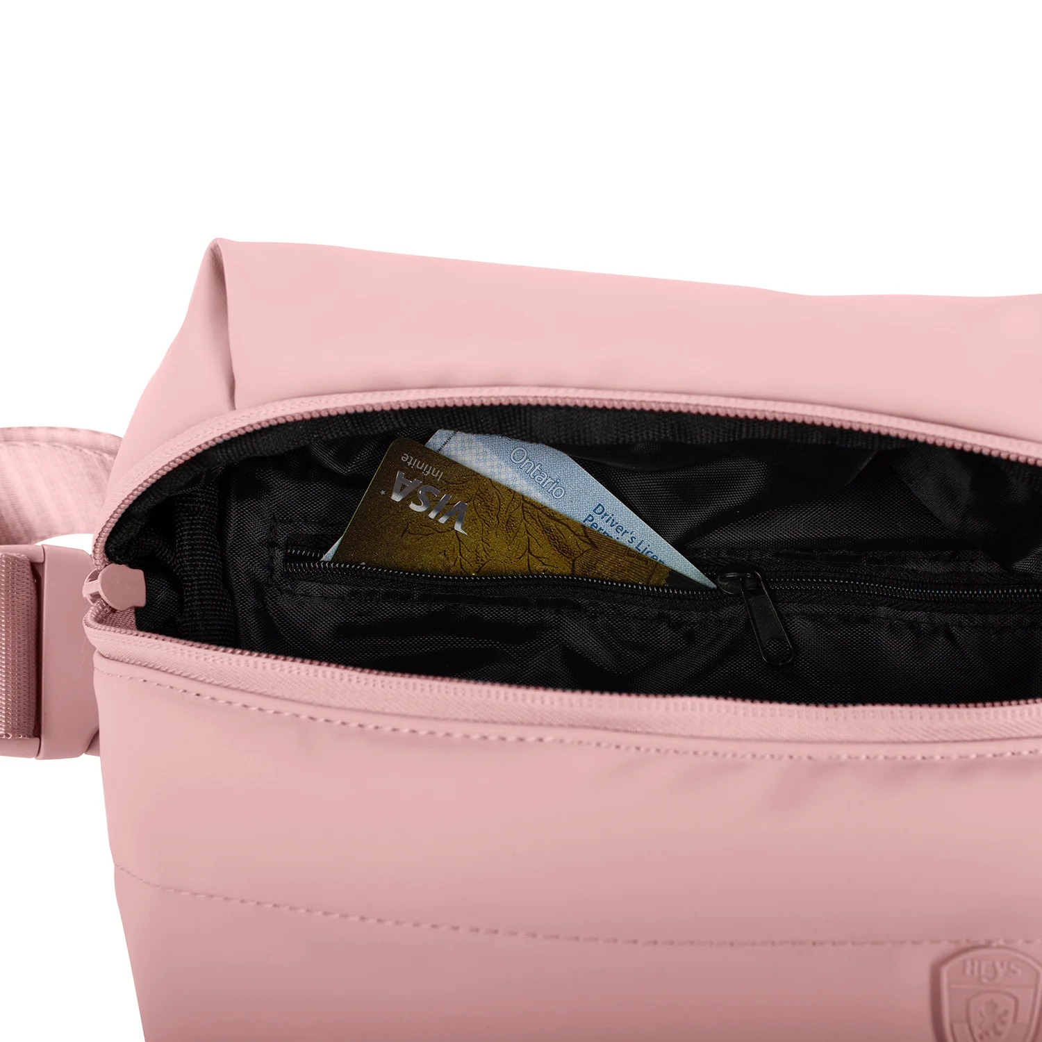 The Puffer Mini Waist Bag - Rose - Image 7