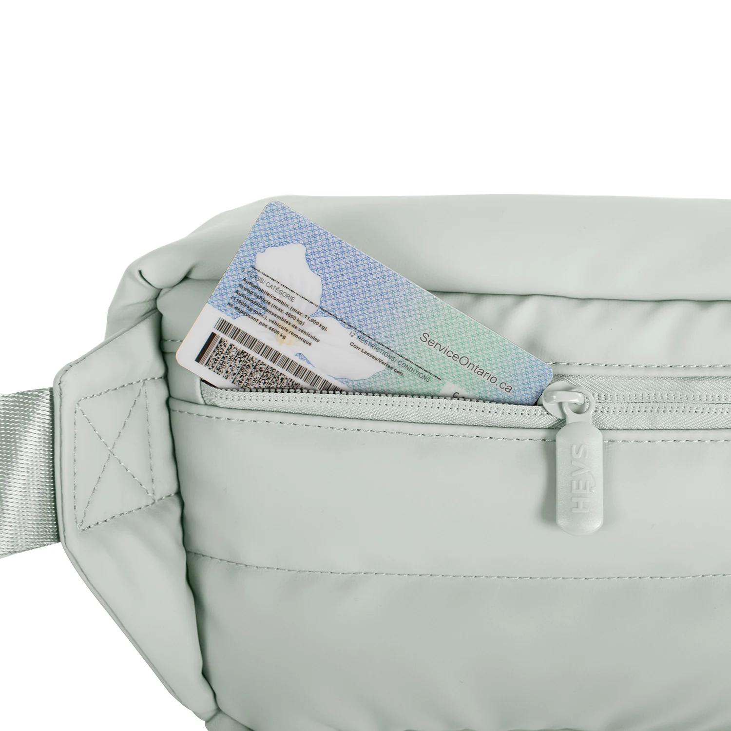The Puffer Mini Waist Bag - Sage Green - Image 10