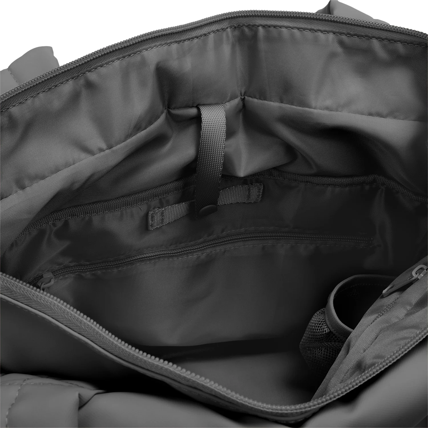 The Puffer Tote Bag - Black - Image 4