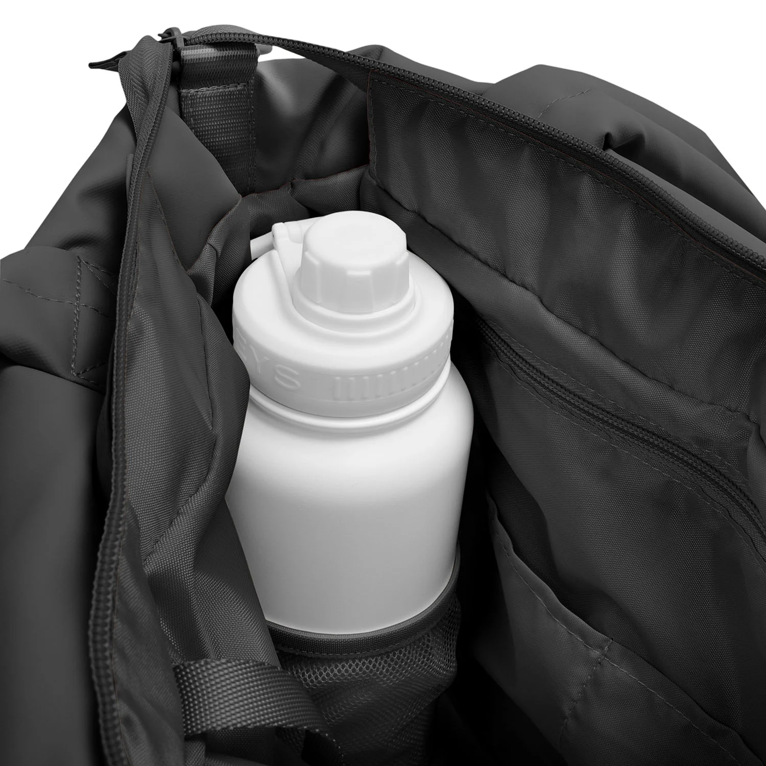 The Puffer Tote Bag - Black - Image 8