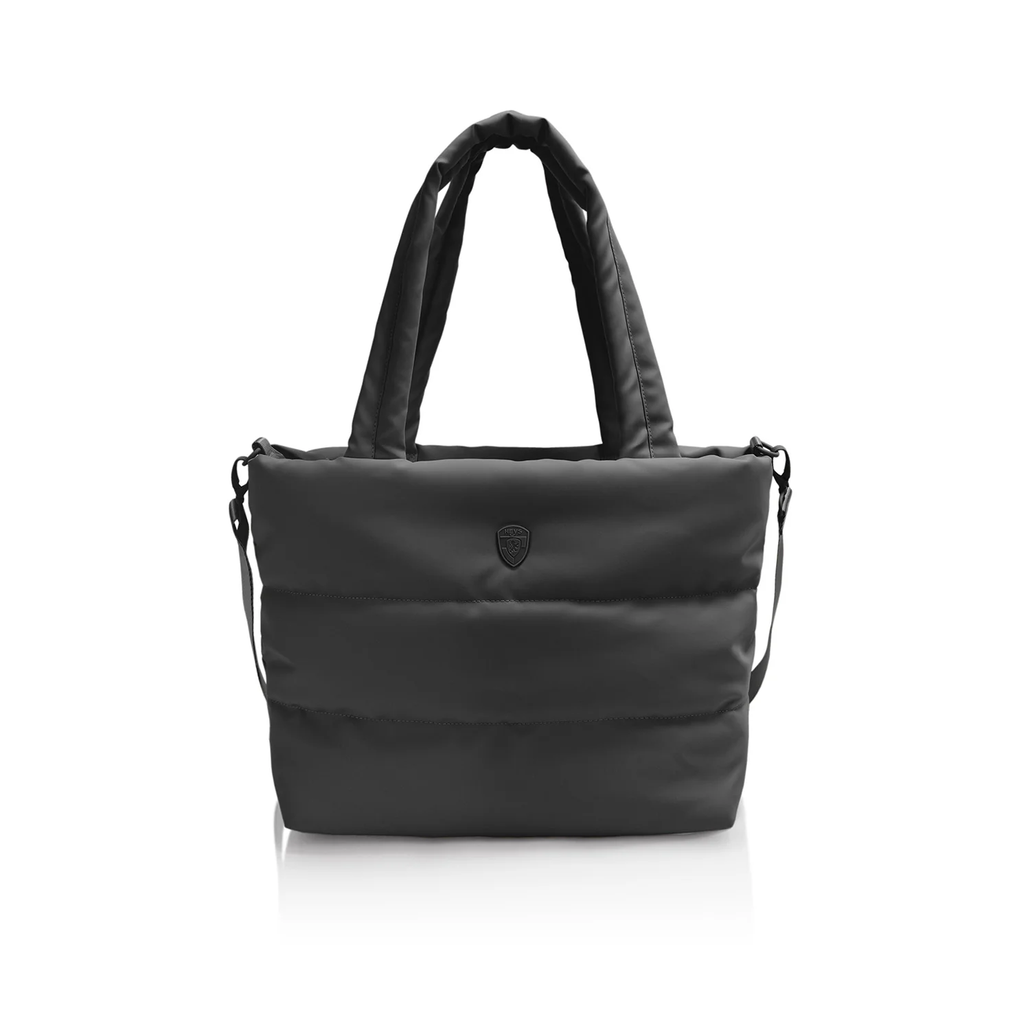 The Puffer Tote Bag - Black - Image 9