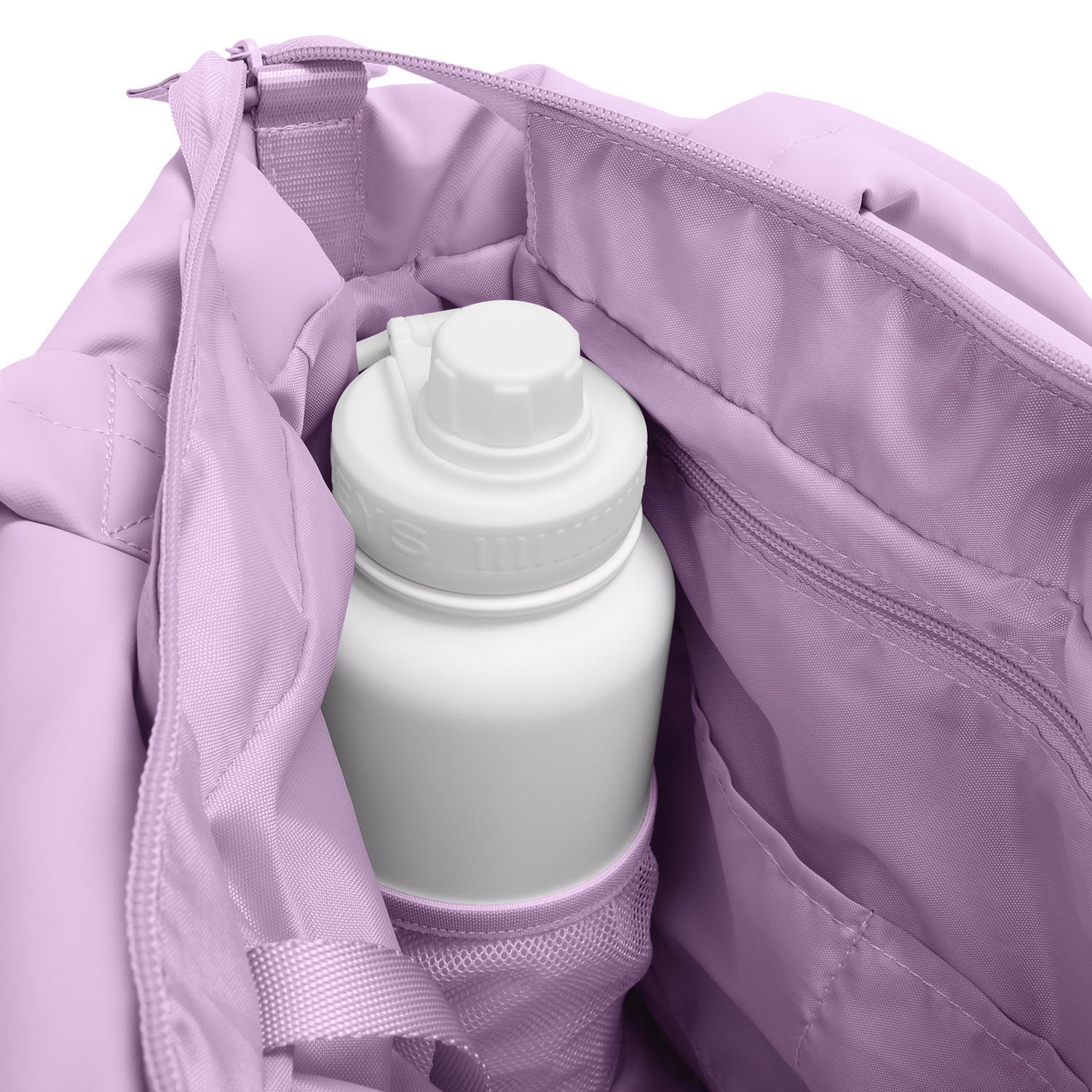 The Puffer Tote Bag - Lavender - Image 8