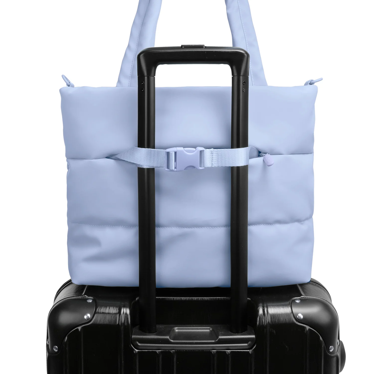 The Puffer Tote Bag - Light Blue - Image 7