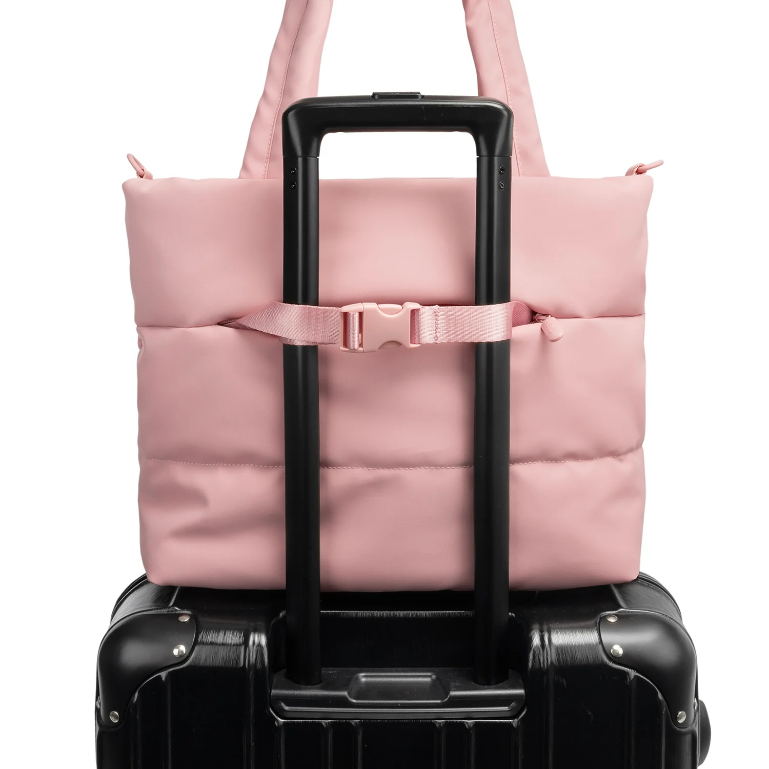 The Puffer Tote Bag - Rose - Image 7
