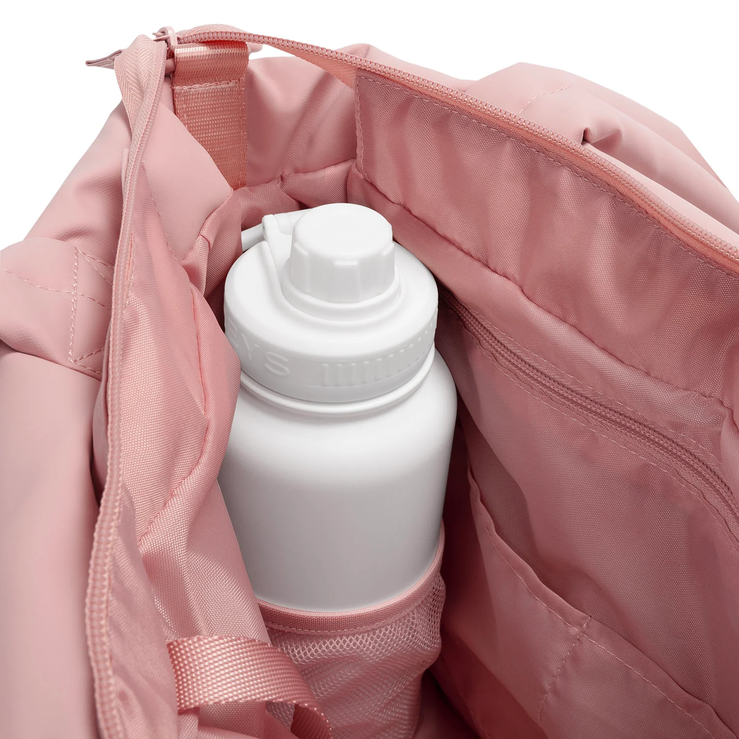The Puffer Tote Bag - Rose - Image 8