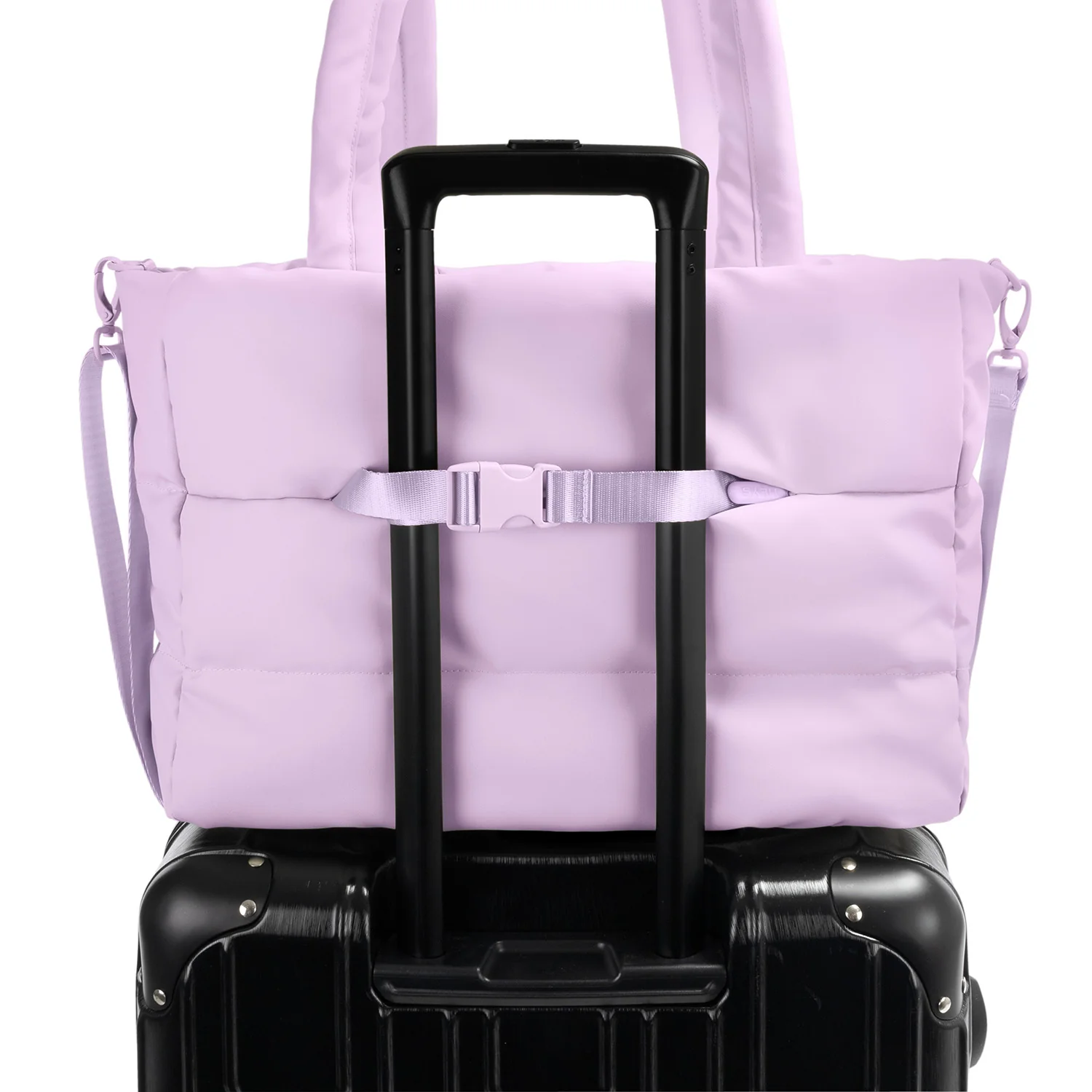 The Puffer Travel Tote - Lavender - Image 6
