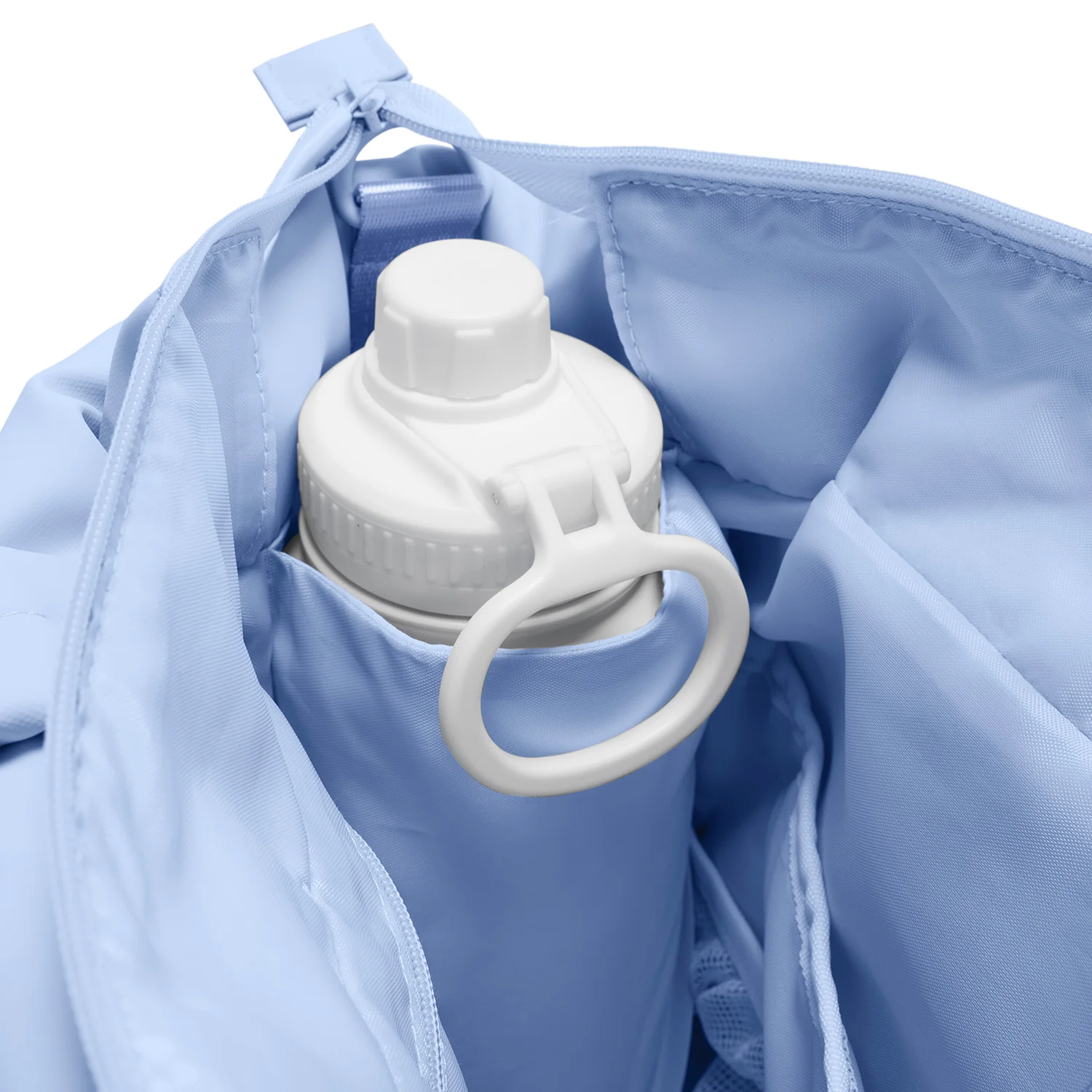 The Puffer Travel Tote - Light Blue - Image 7